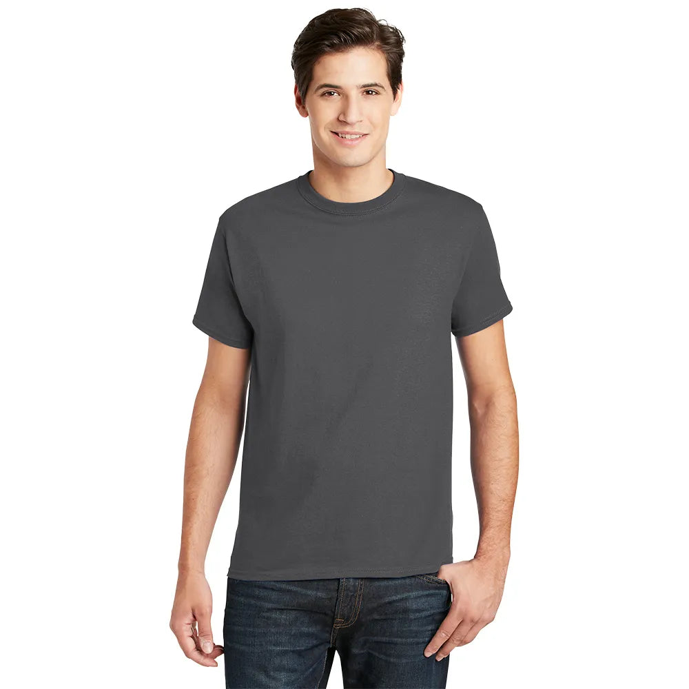 Hanes - Essential-T 100% Cotton T-Shirt Decorated - Smoke Grey (PMS COOL GRAY 11C)