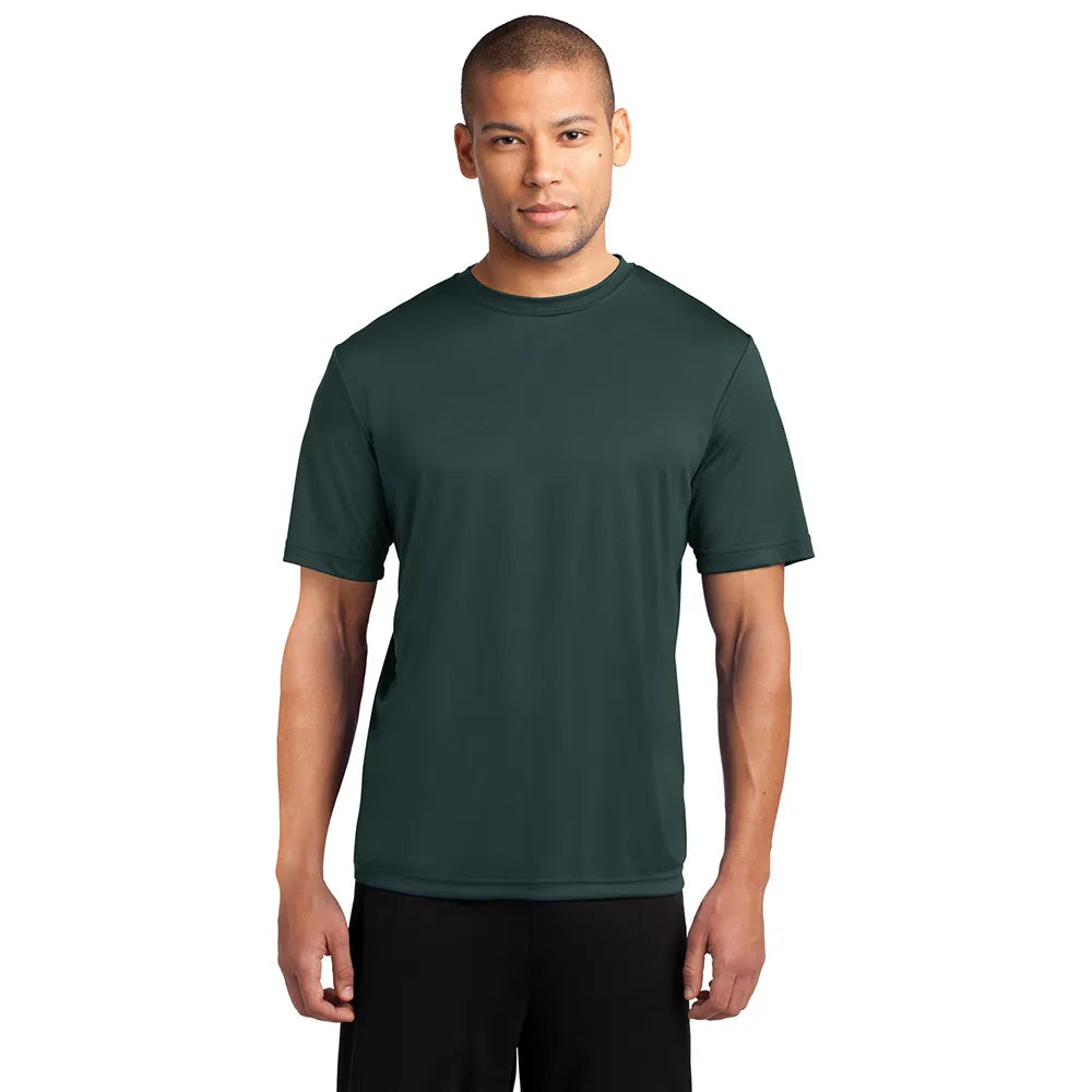 Port & Company Performance Tee Decorated - Dark Green