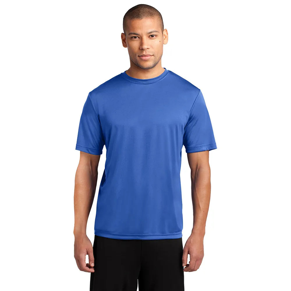 Port & Company Performance Tee Decorated - Royal Blue