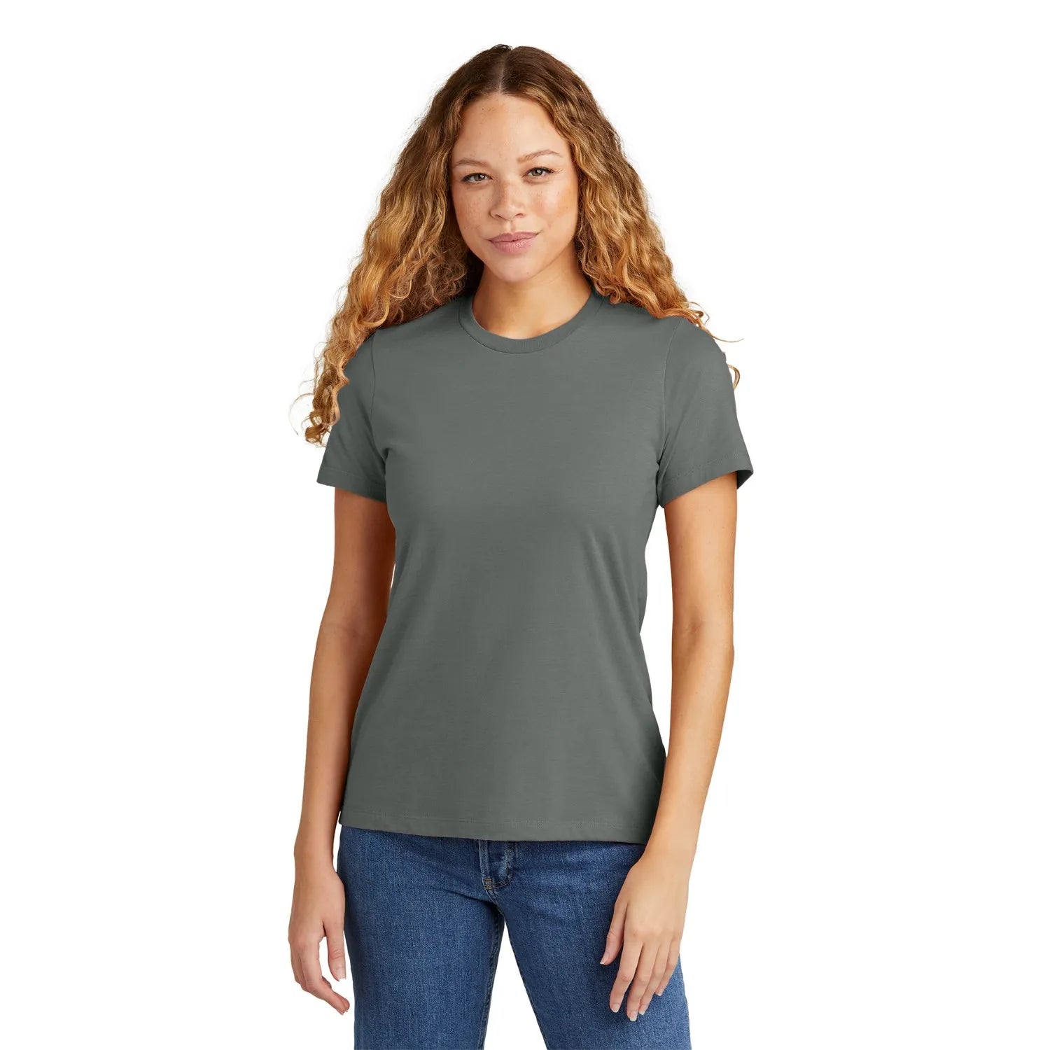 Gildan Softstyle Women’s CVC T-Shirt Decorated - Gunmetal Grey