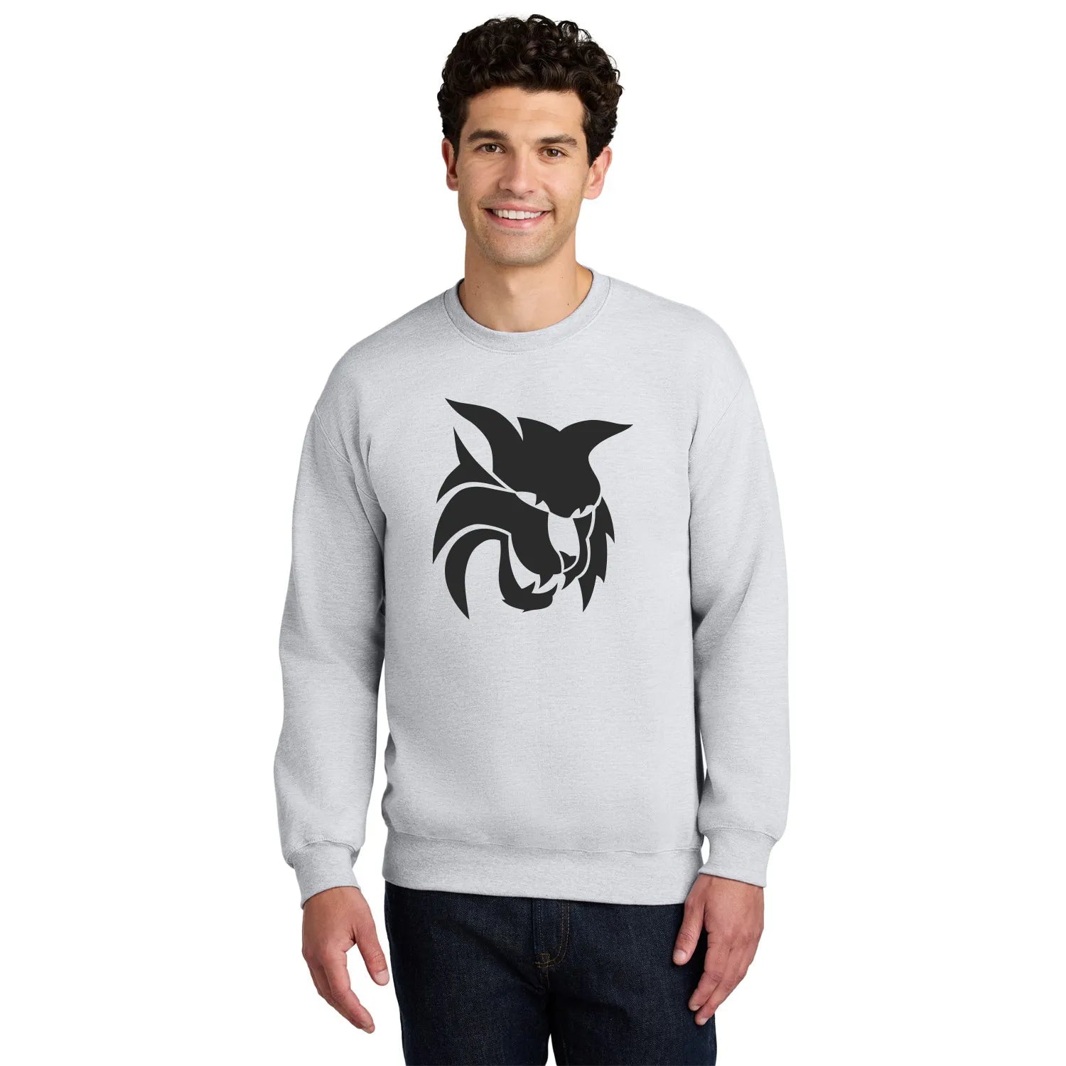 Gildan Softstyle Crewneck Sweatshirt Decorated - Ash Grey