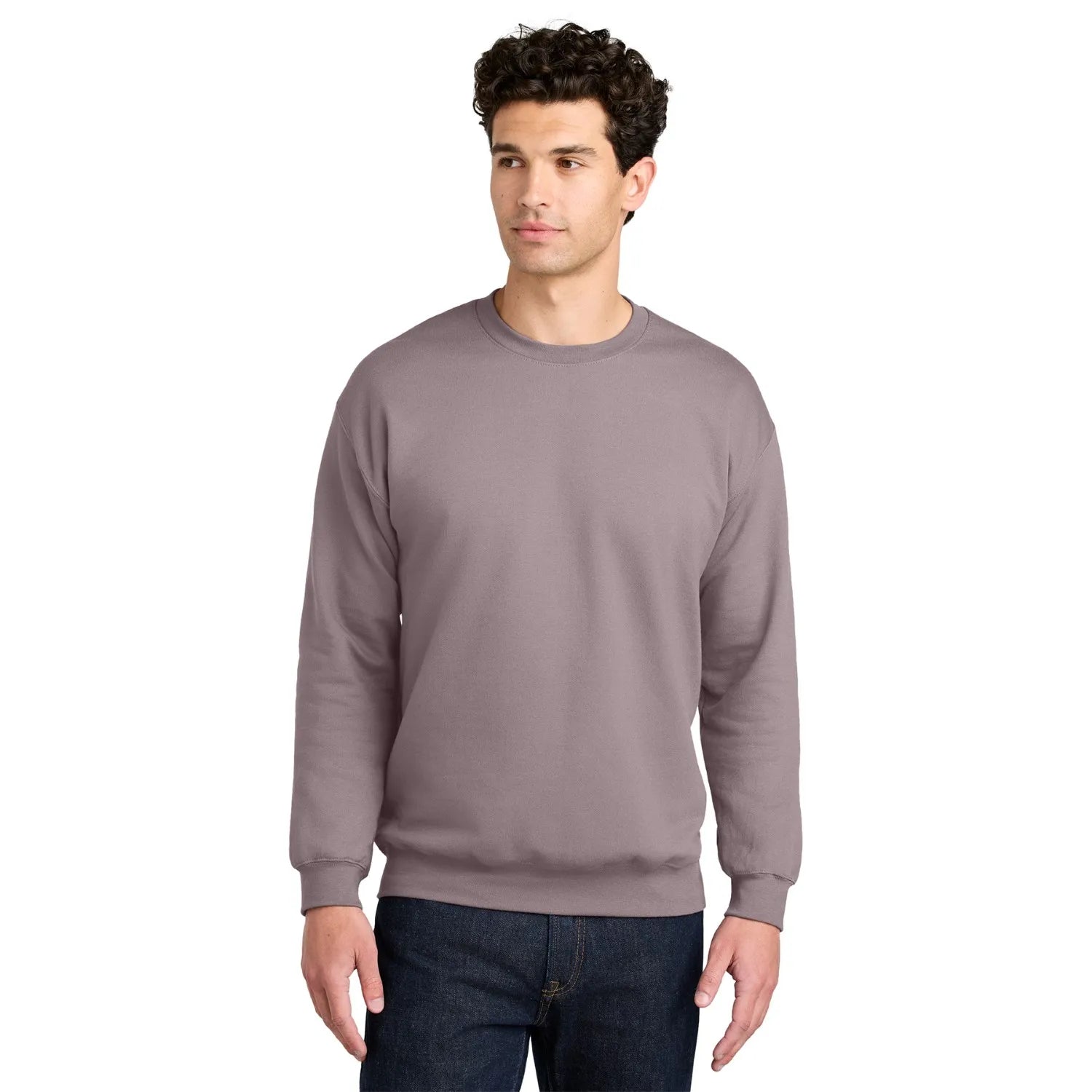 Gildan Softstyle Crewneck Sweatshirt Decorated - Paragon Purple