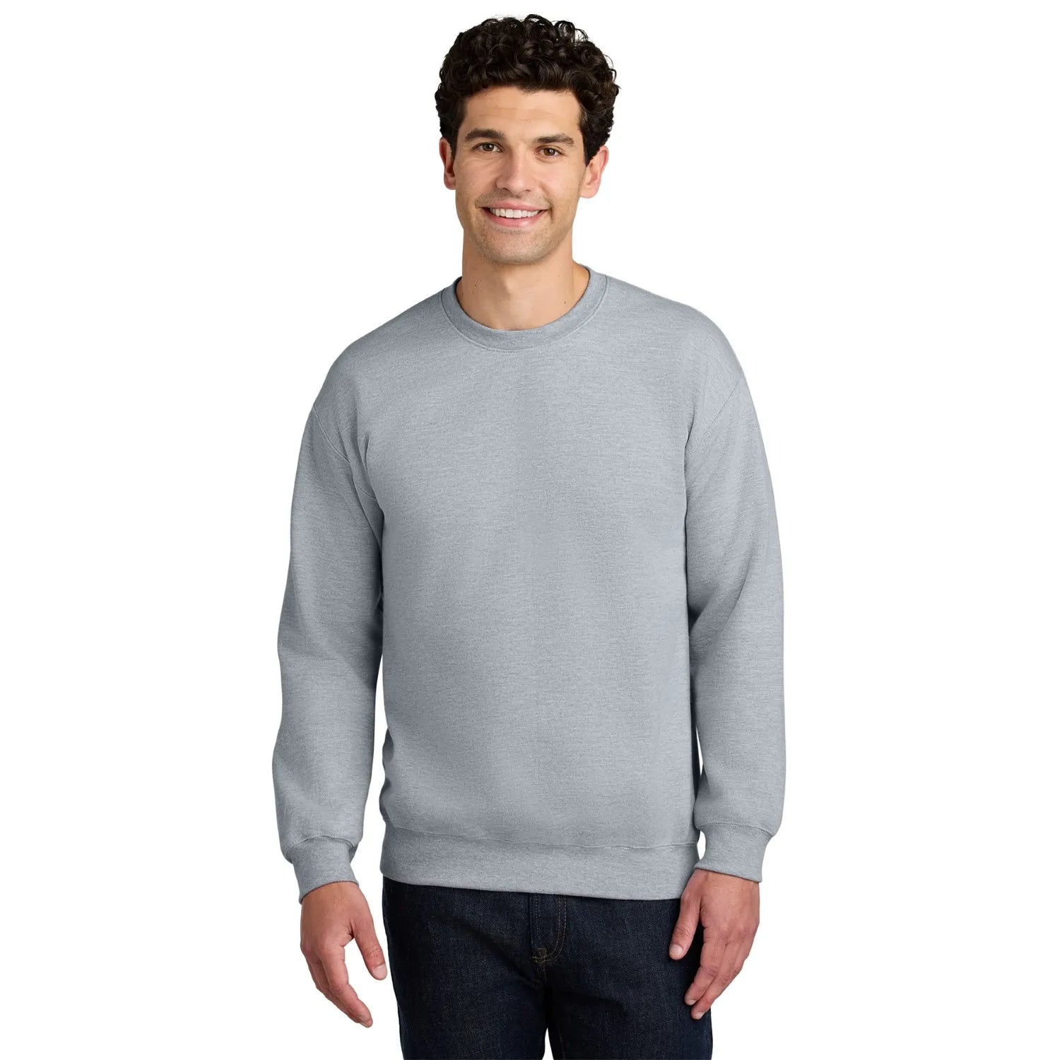 Gildan Softstyle Crewneck Sweatshirt Decorated - Sport Grey