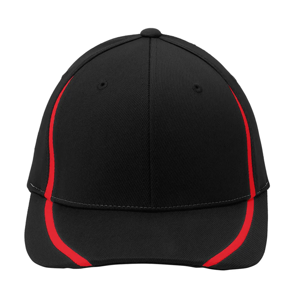 Sport-Tek Flexfit Performance Colorblock Embroidered Cap - True Royal Blue/White