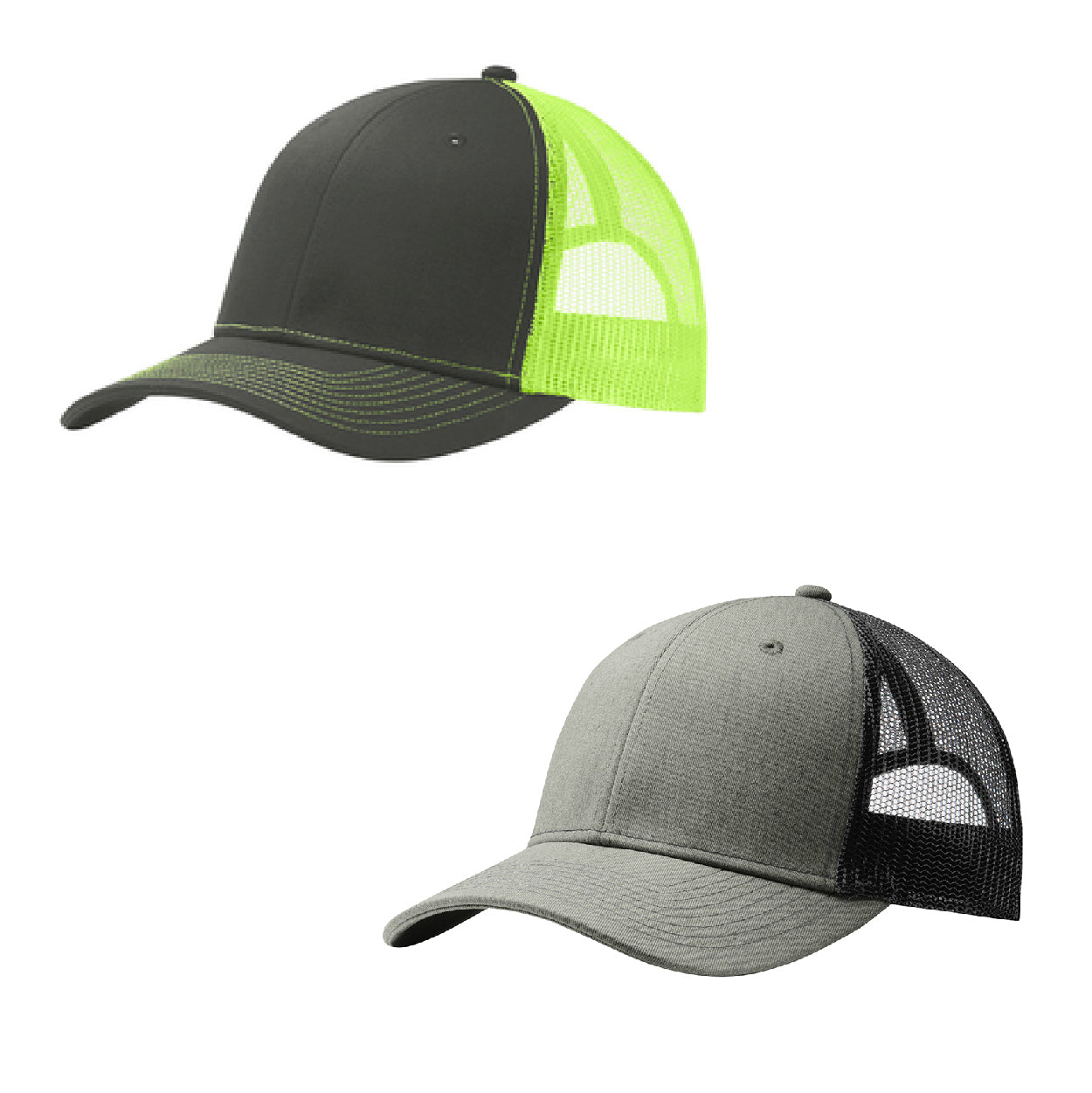 Port Authority Snapback Trucker Embroidered Cap