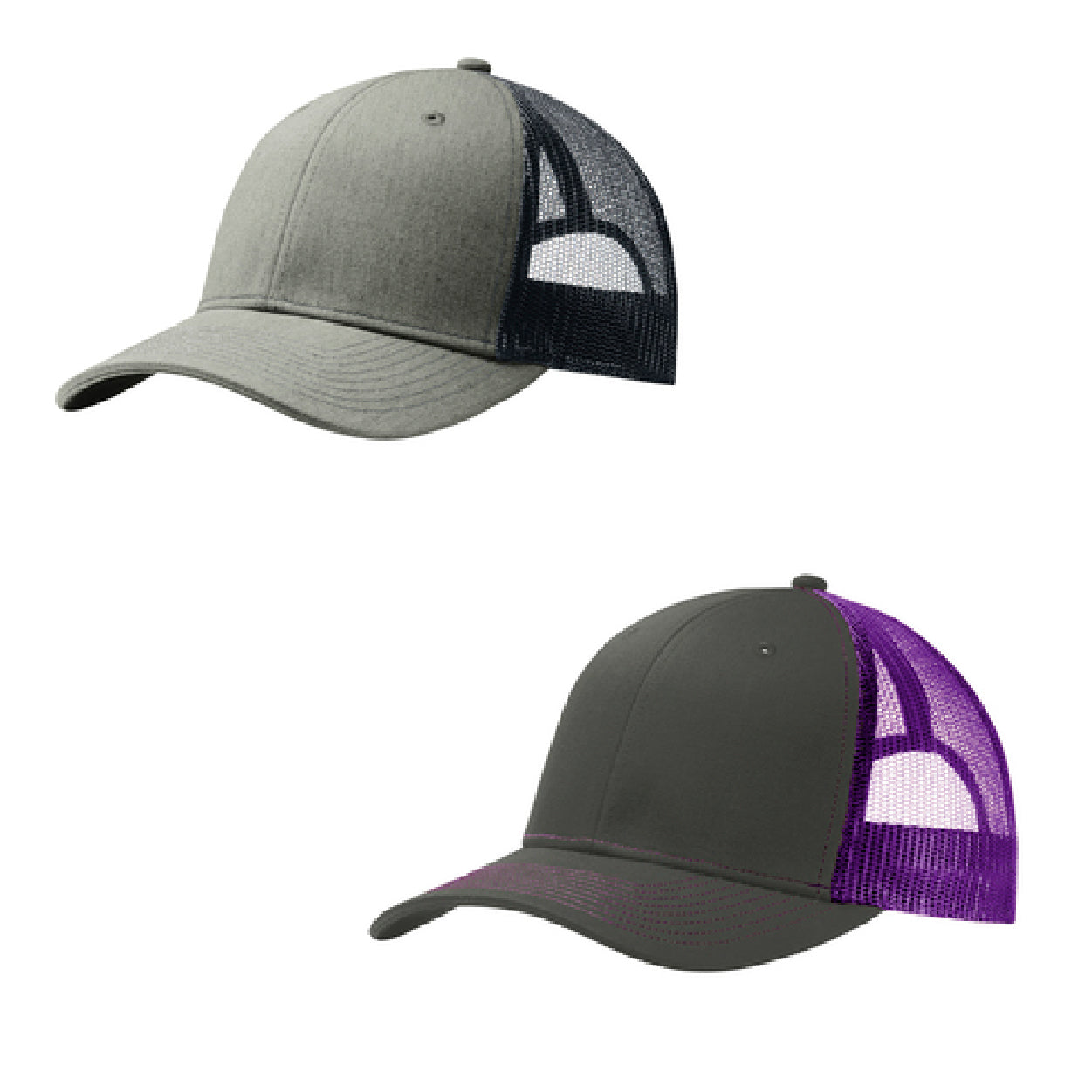 Port Authority Snapback Trucker Embroidered Cap