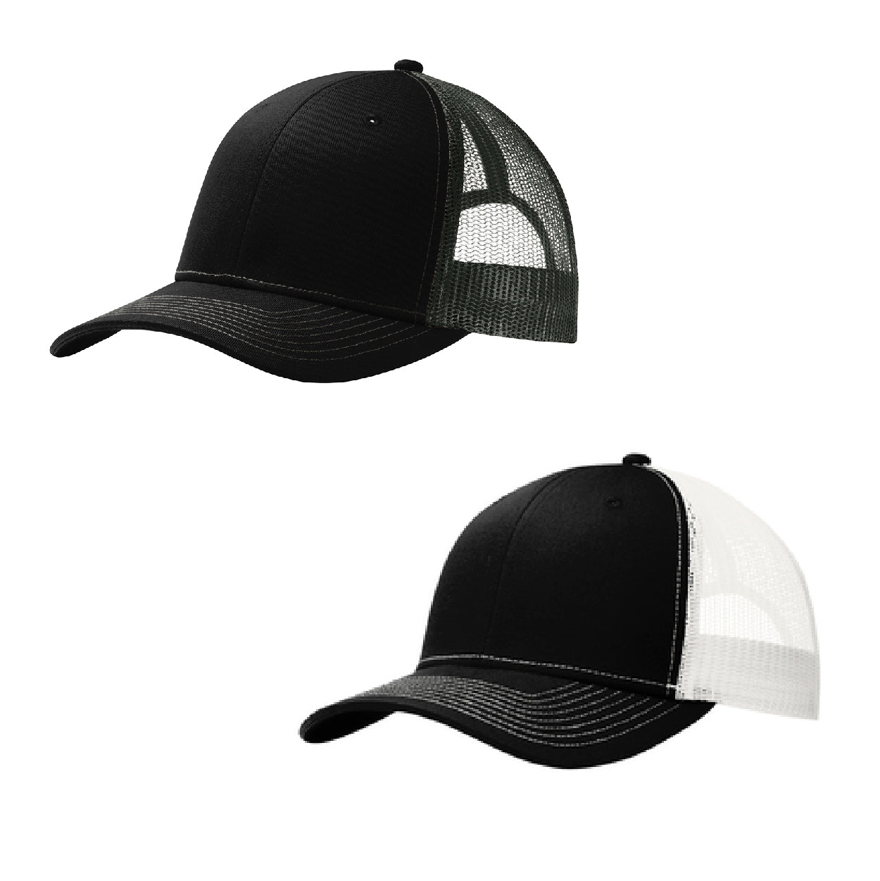 Port Authority Snapback Trucker Embroidered Cap