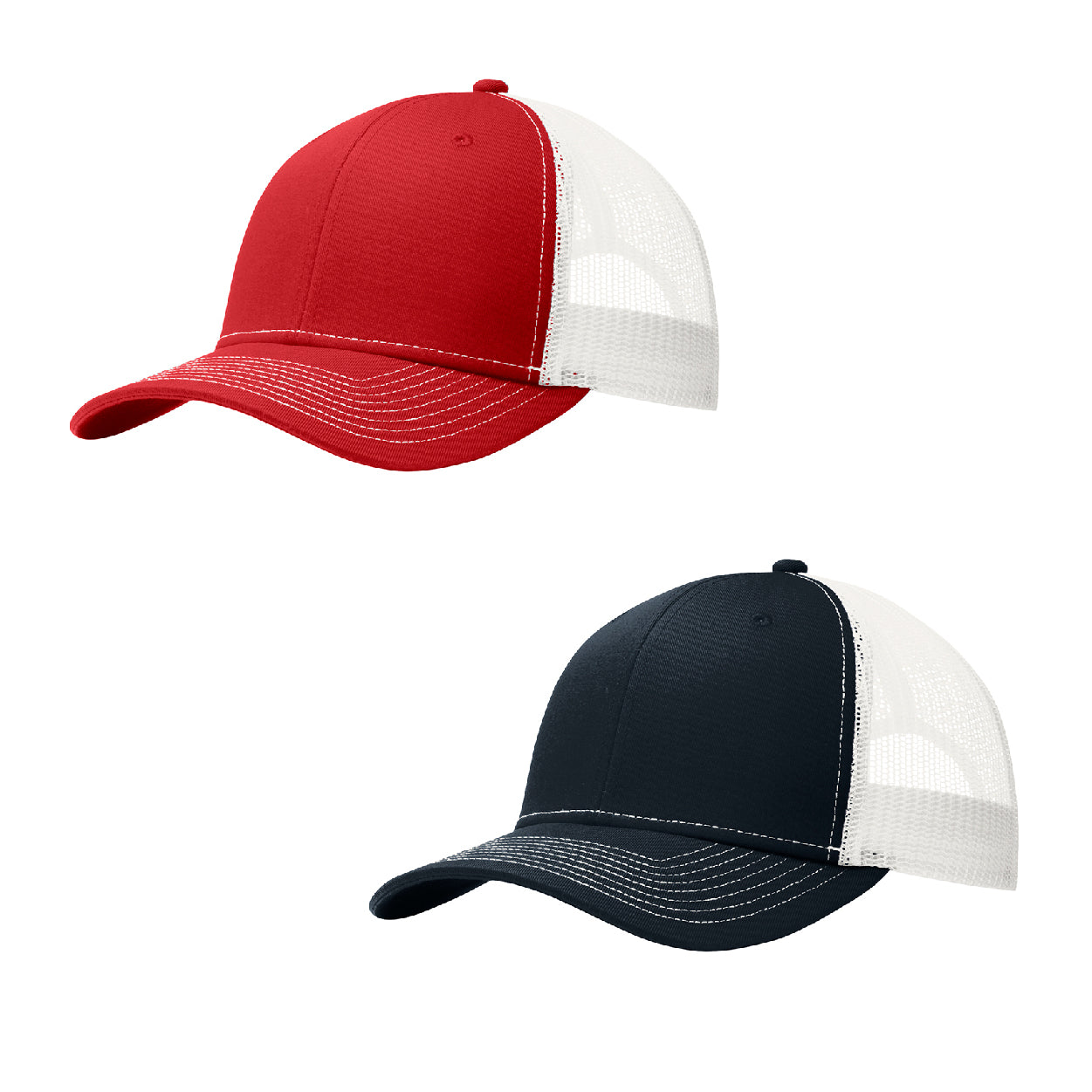 Port Authority Snapback Trucker Embroidered Cap