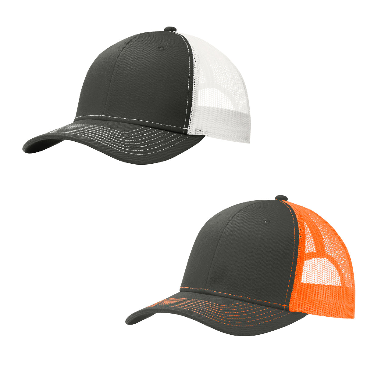 Port Authority Snapback Trucker Embroidered Cap