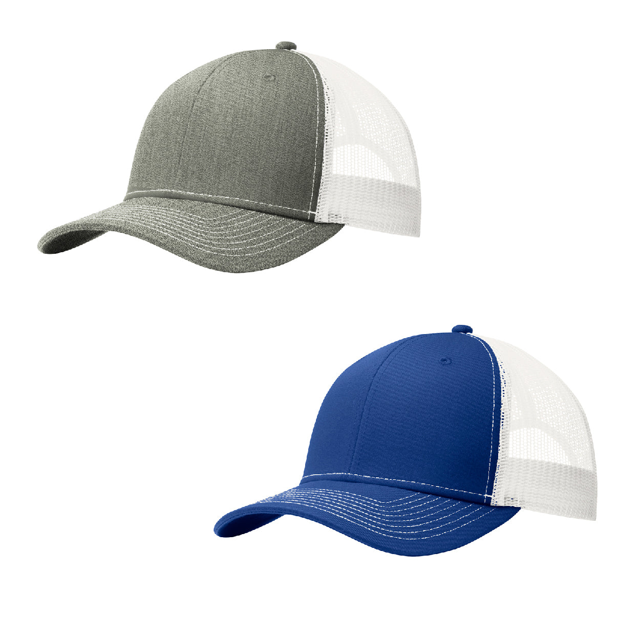 Port Authority Snapback Trucker Embroidered Cap