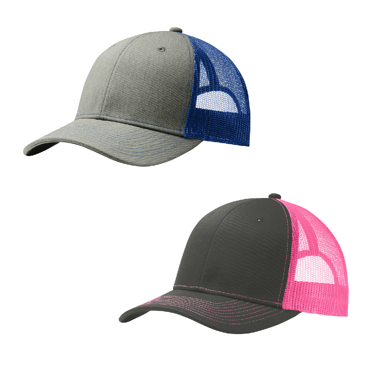 Port Authority Snapback Trucker Embroidered Cap