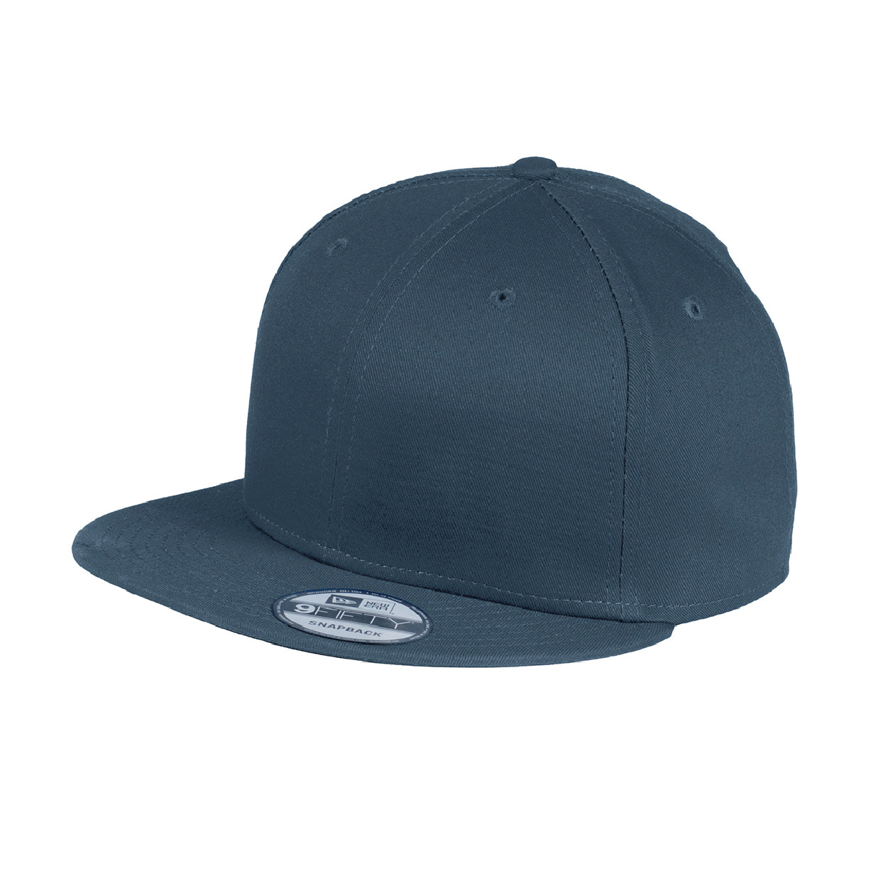 New Era - Flat Bill Snapback Embroidered Cap