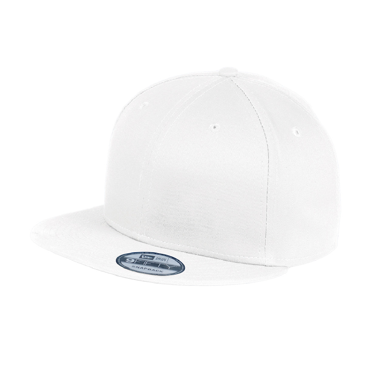 New Era - Flat Bill Snapback Embroidered Cap
