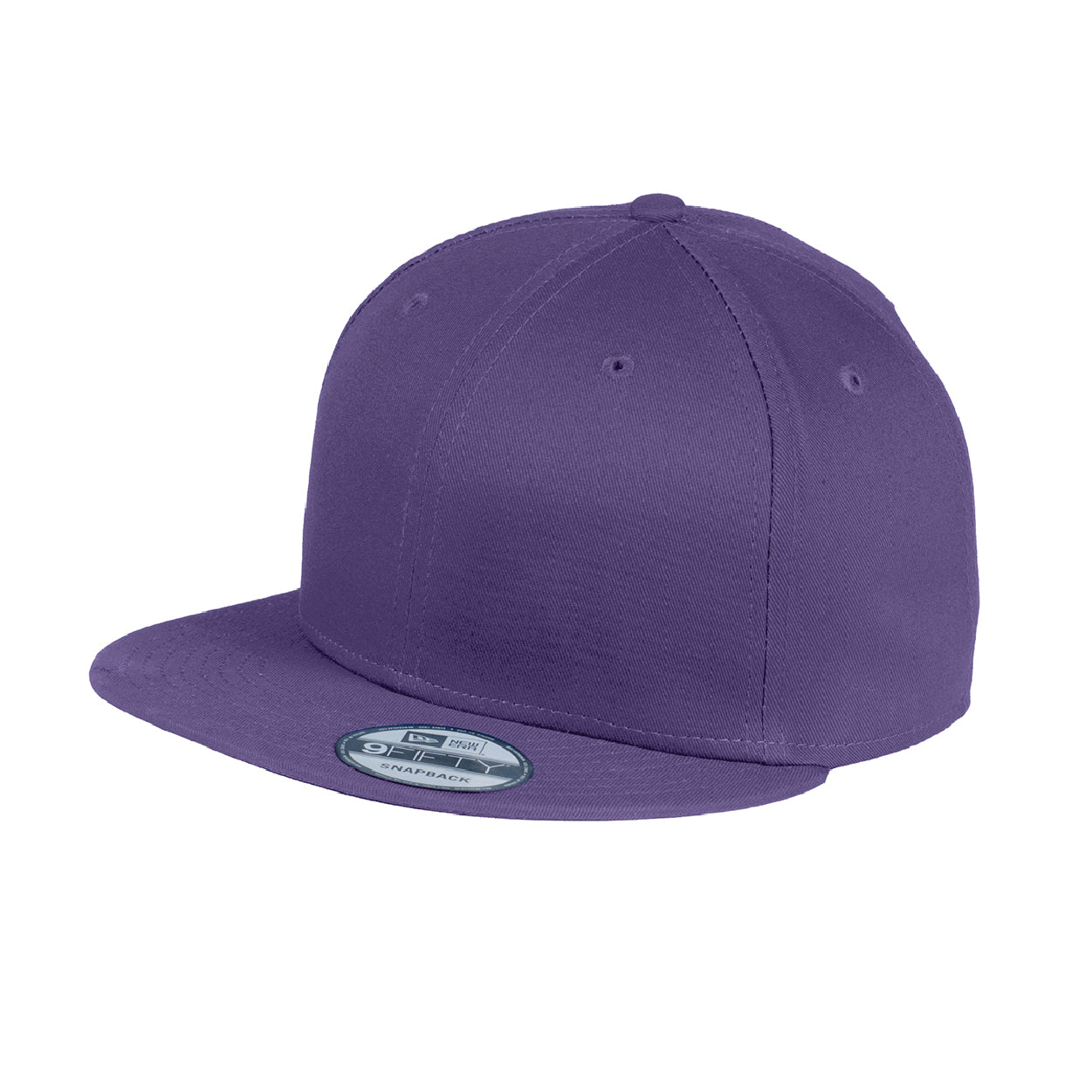 New Era - Flat Bill Snapback Embroidered Cap