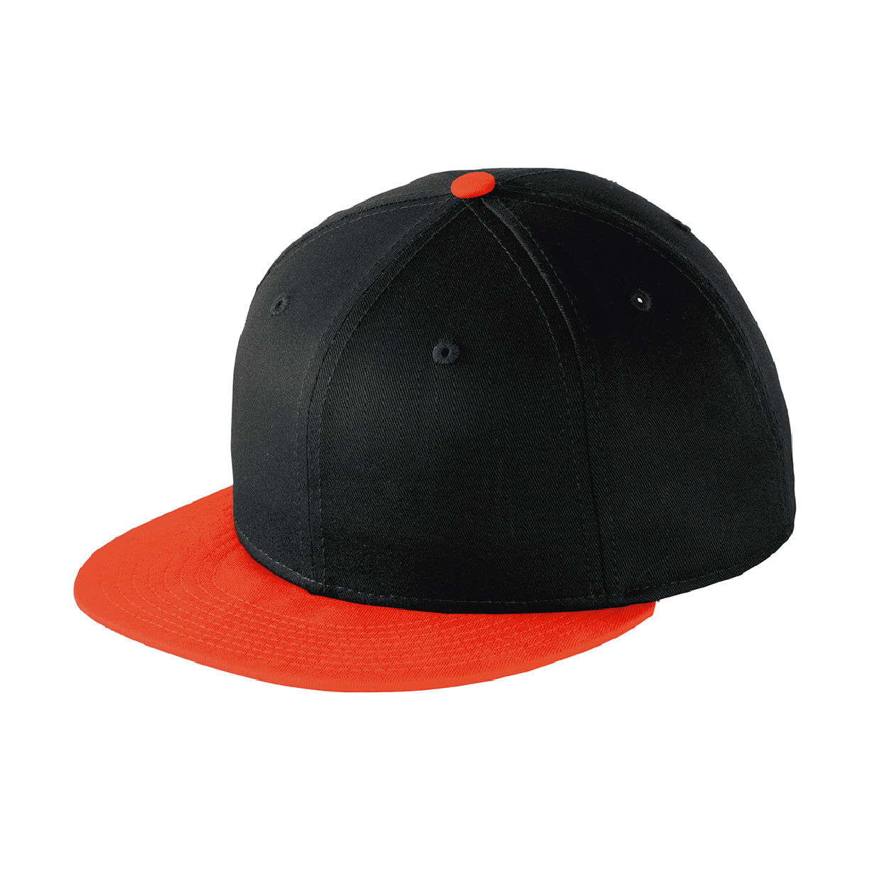 New Era - Flat Bill Snapback Embroidered Cap