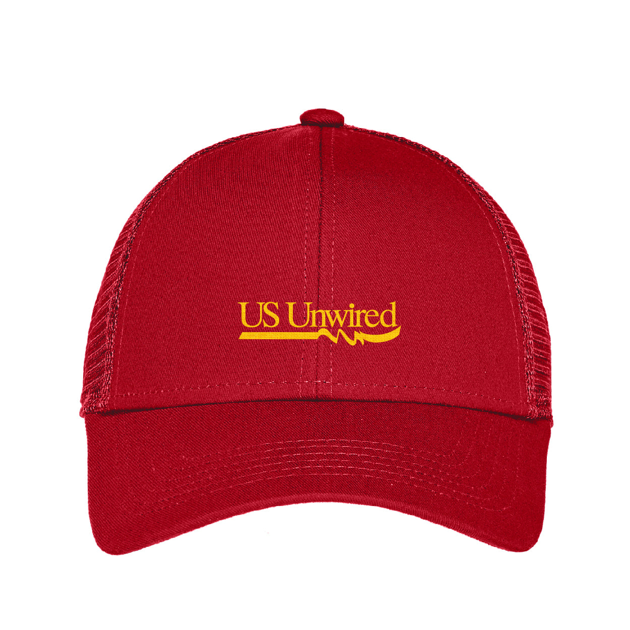 Port Authority Adjustable Mesh Back Embroidered Cap - White