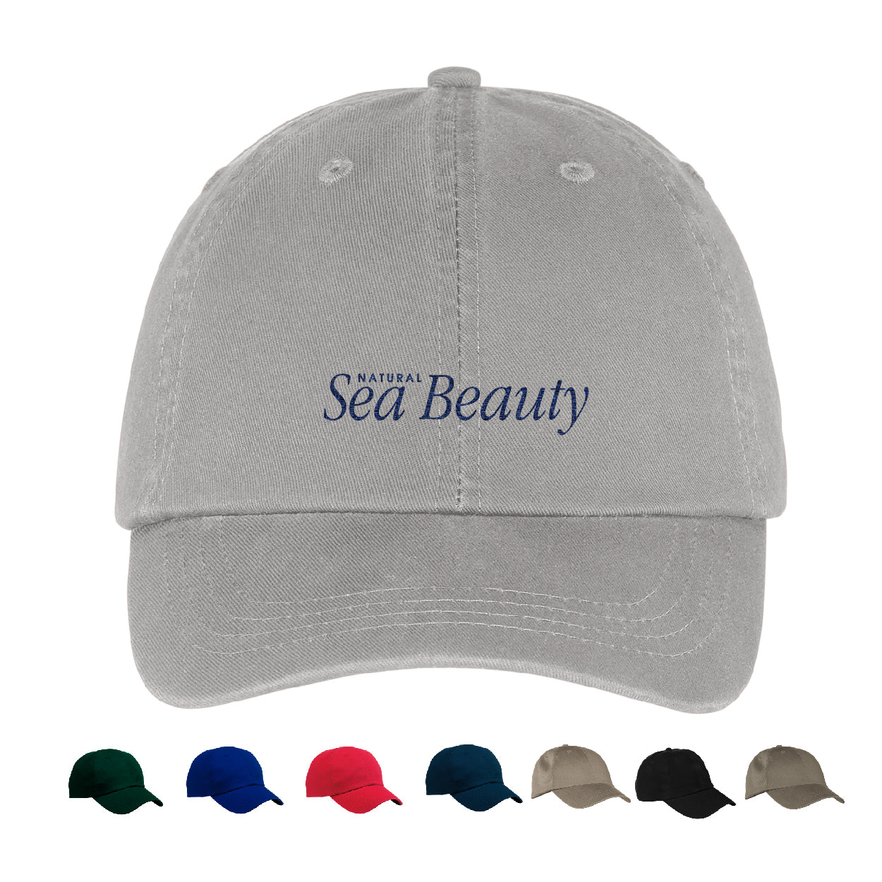 Port & Company - Washed Twill Embroidered Cap - Royal Blue (PMS 654C)