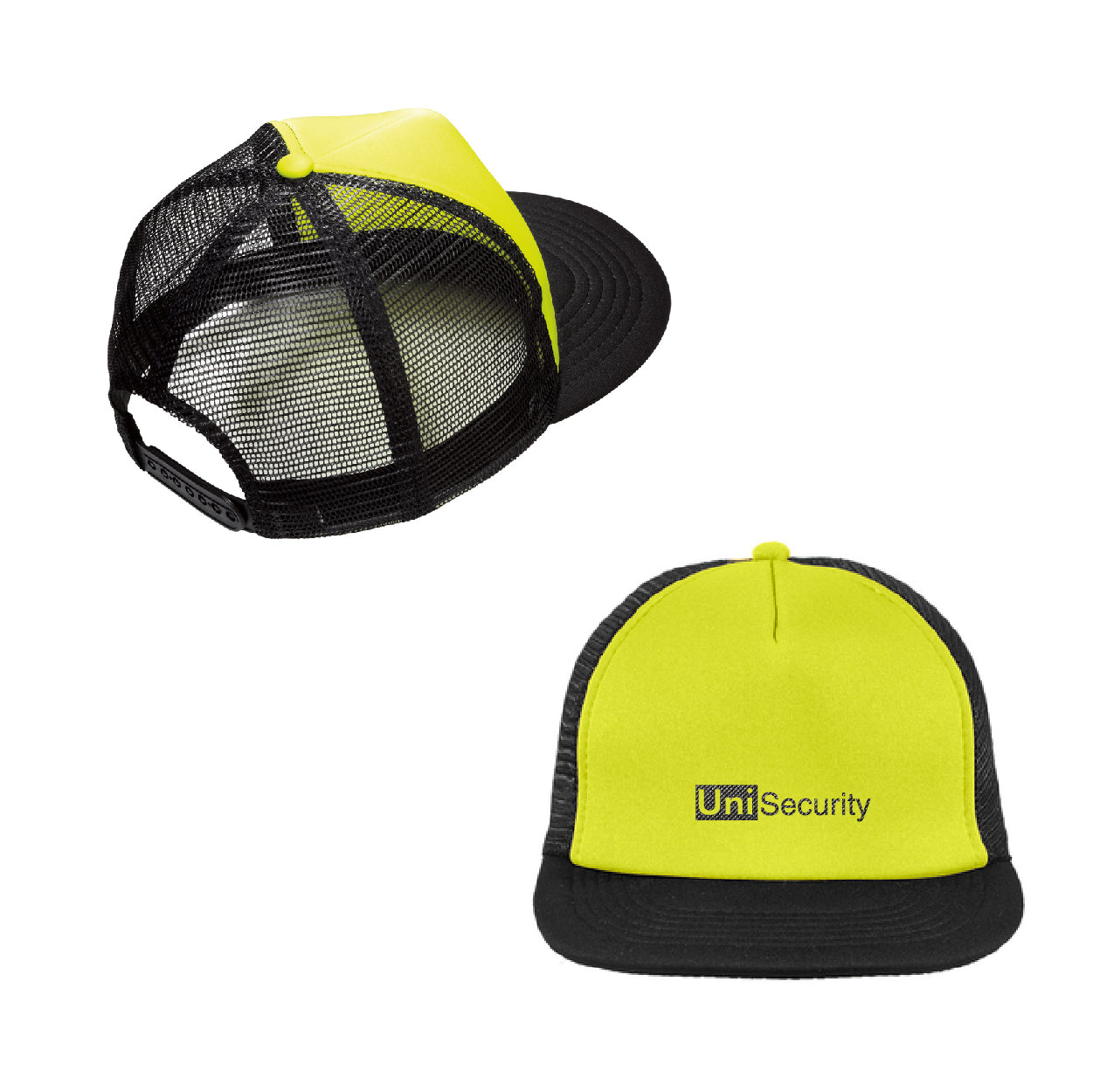 District Flat Bill Snapback Trucker Embroidered Cap