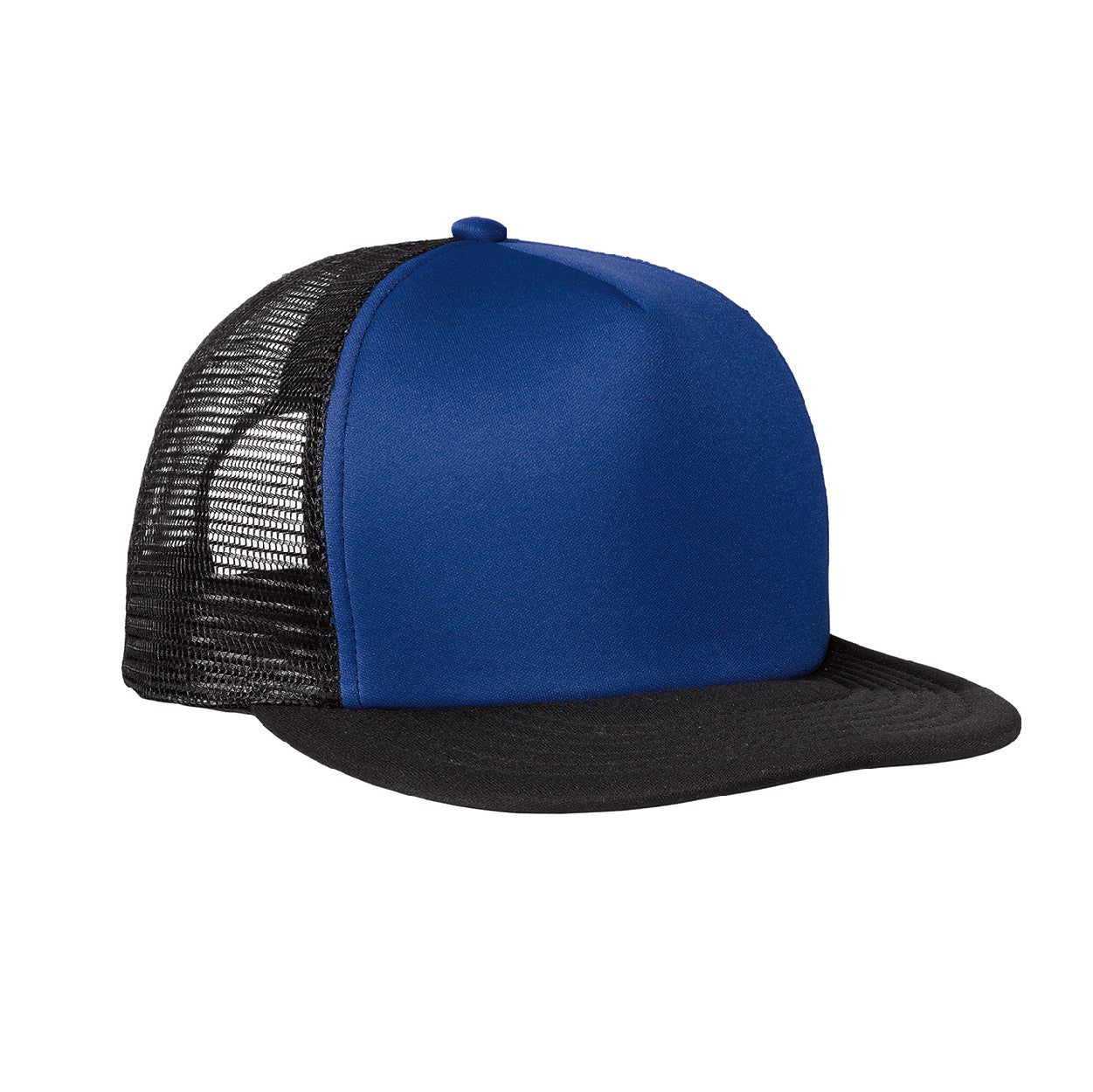 District Flat Bill Snapback Trucker Embroidered Cap