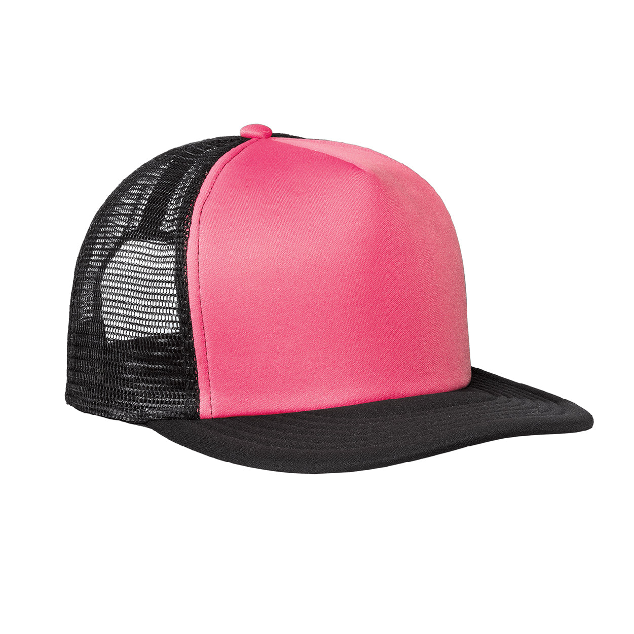 District Flat Bill Snapback Trucker Embroidered Cap