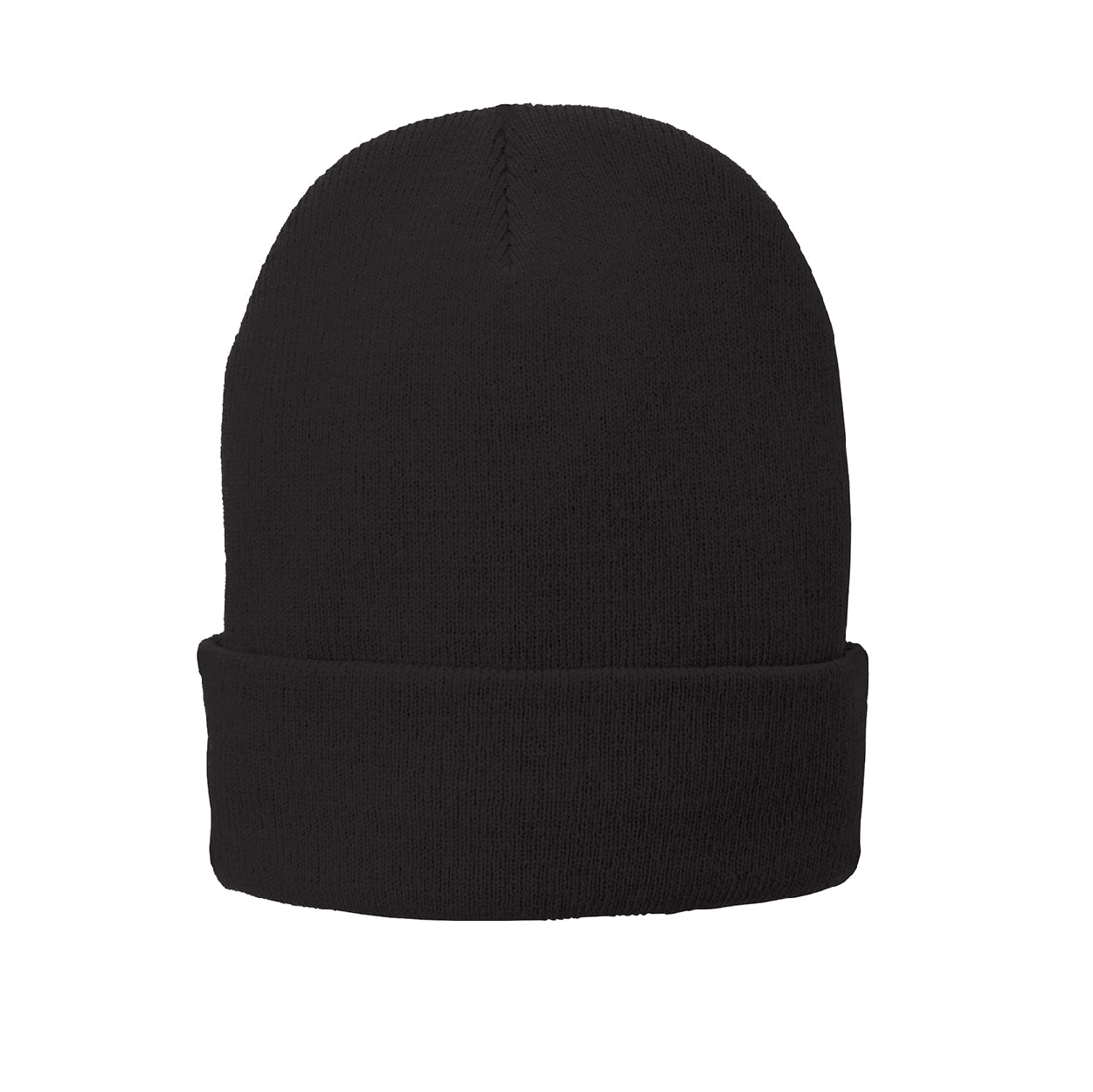 Port & Company Fleece-Lined Knit Embroidered Cap