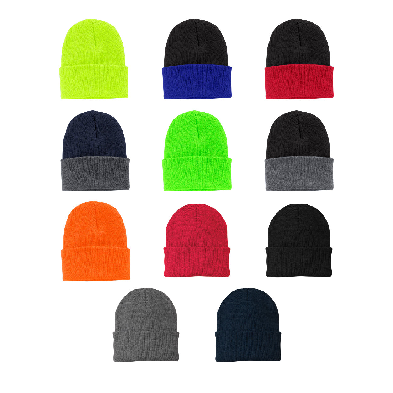 Port & Company - Knit Embroidered Cap