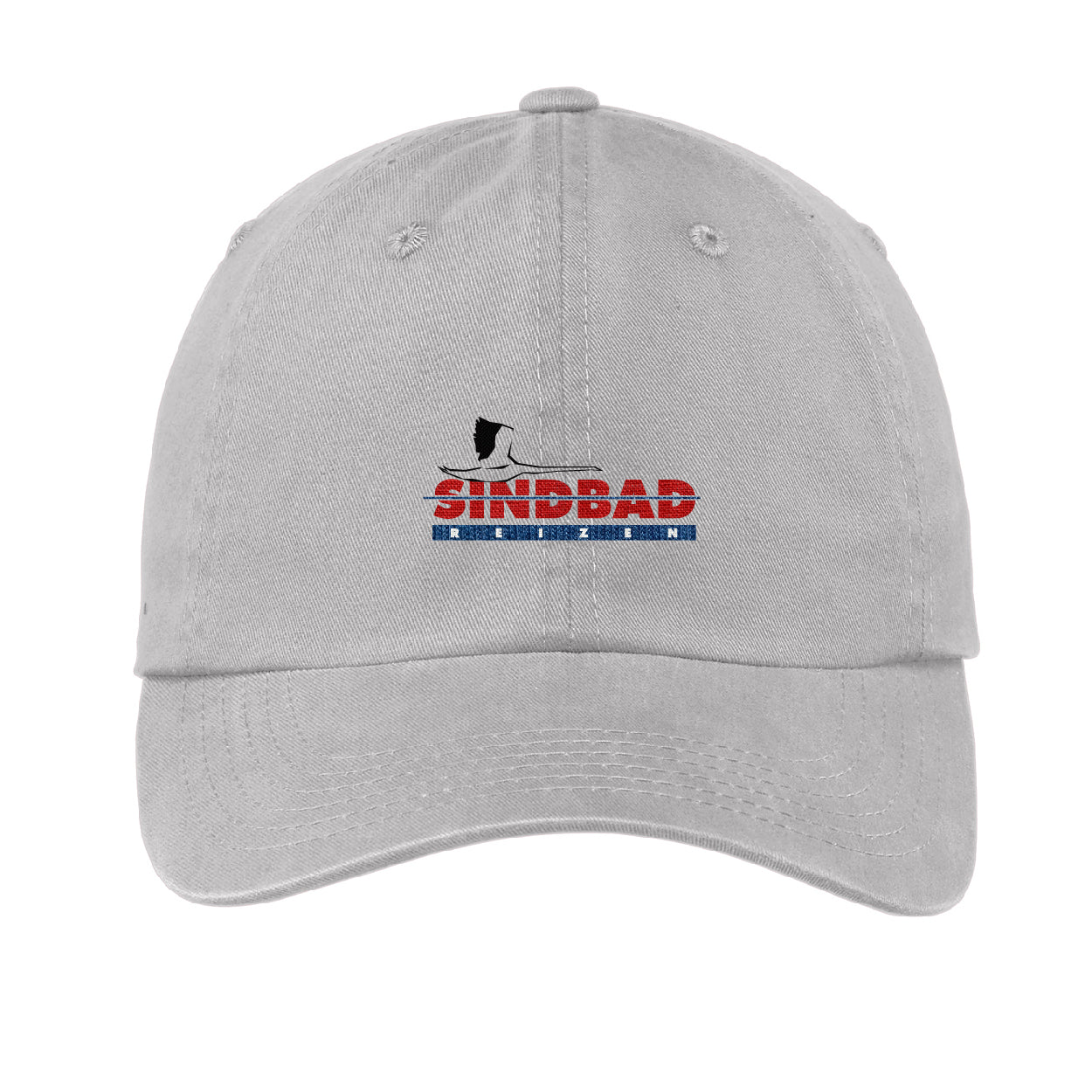 Port Authority Garment Washed Embroidered Cap - Stone Beige