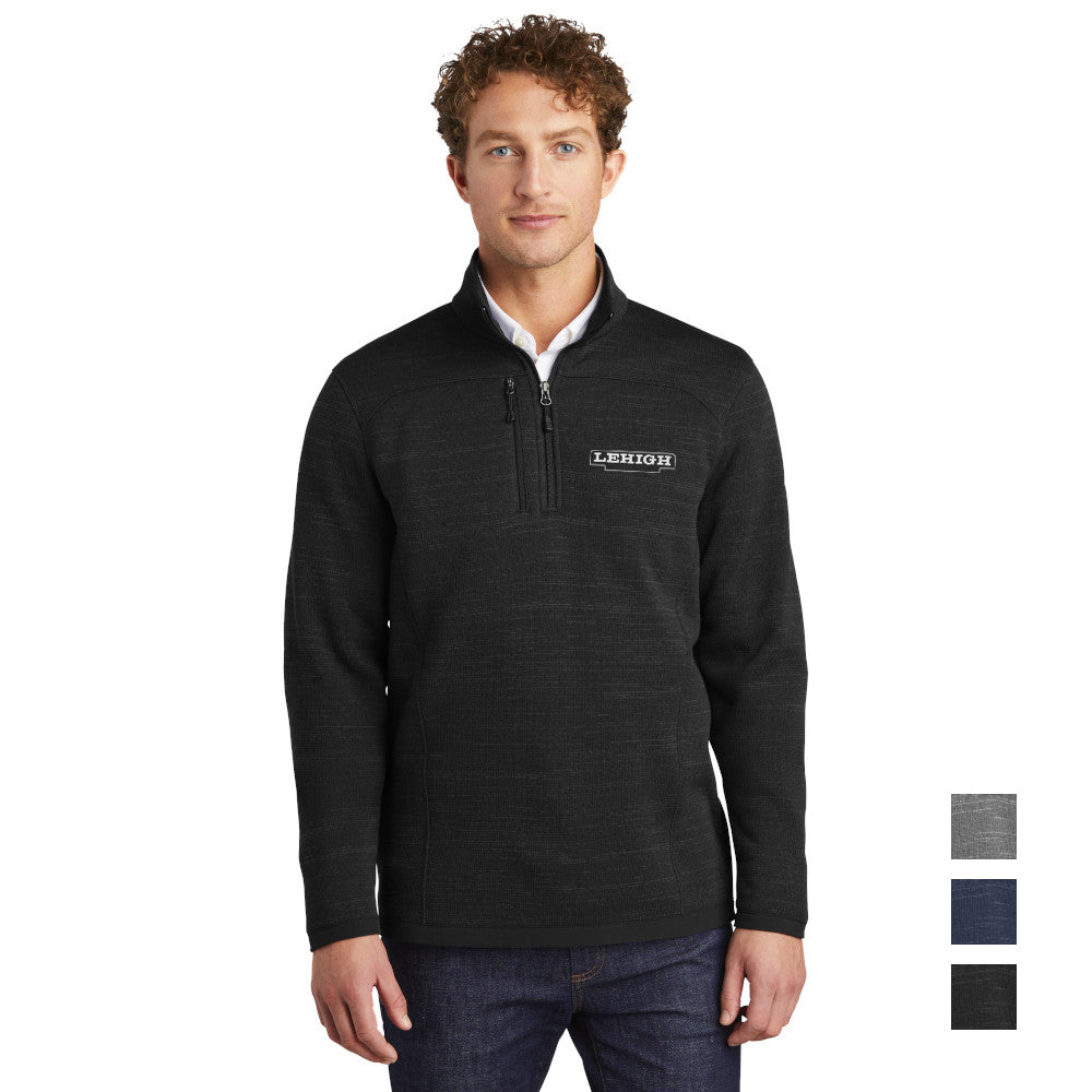 Eddie Bauer Sweater Embroidered Fleece 1/4-Zip