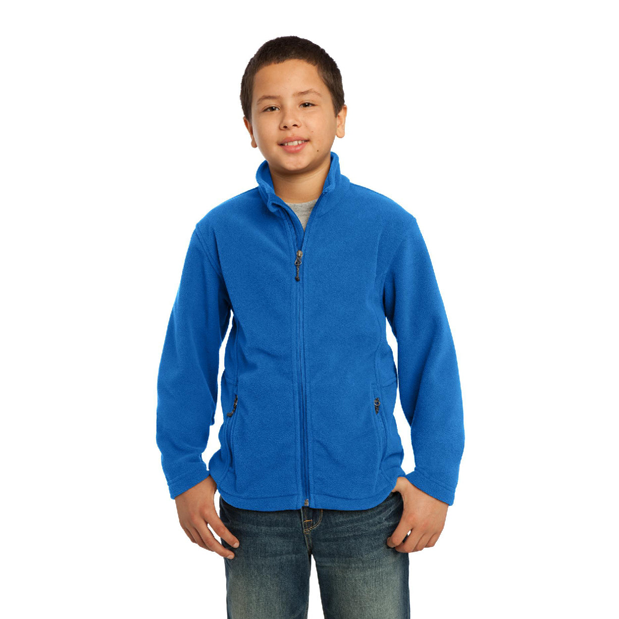 Port Authority Youth Value Fleece Embroidered Jacket