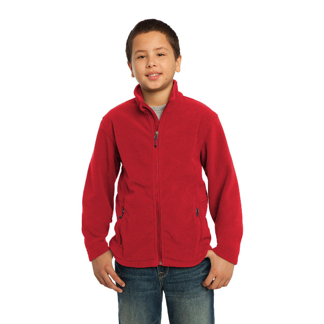 Port Authority Youth Value Fleece Embroidered Jacket