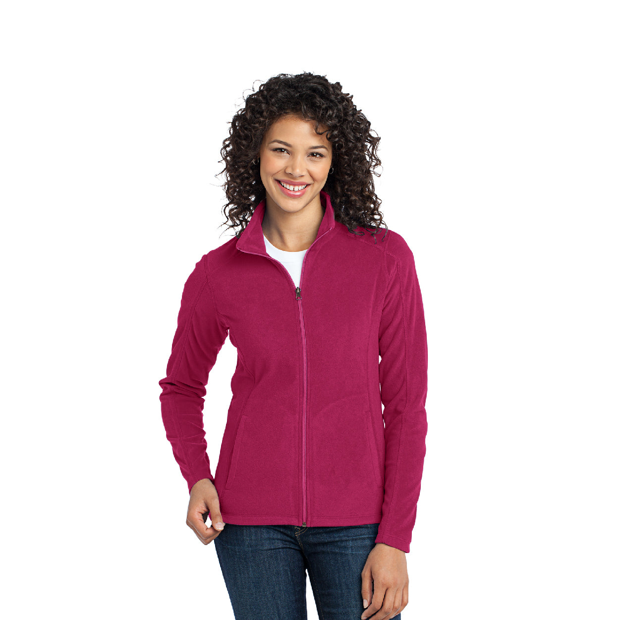 Port Authority Women's Microfleece Embroidered Jacket
