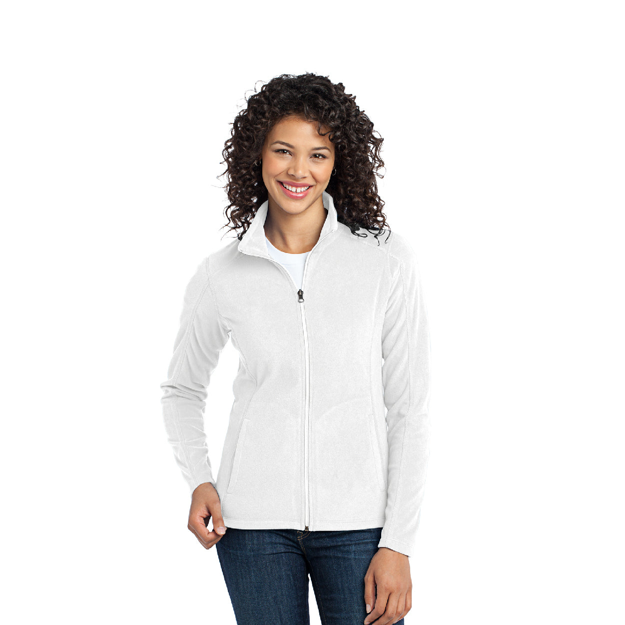 Port Authority Women's Microfleece Embroidered Jacket