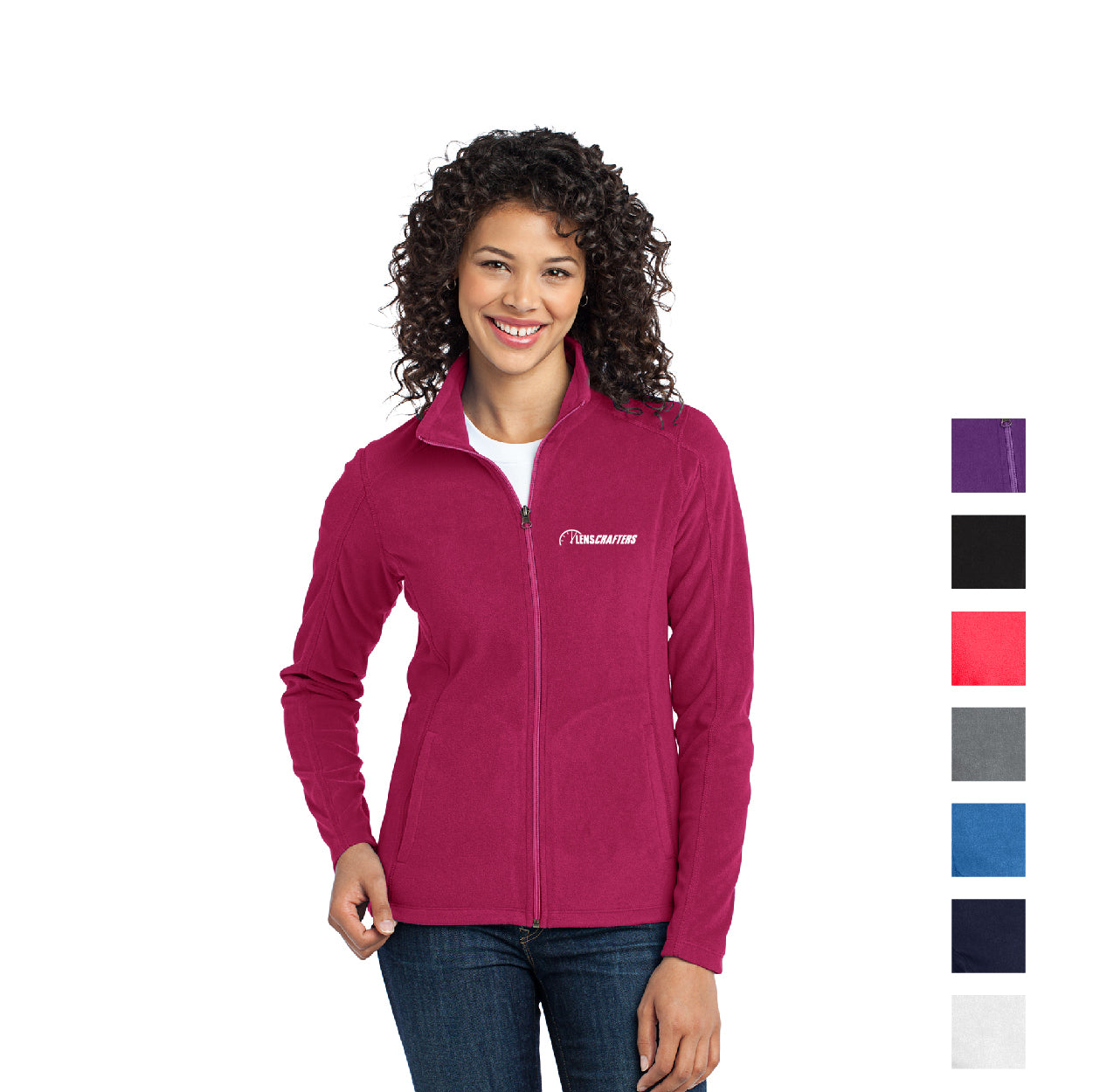 Port Authority Women's Microfleece Embroidered Jacket