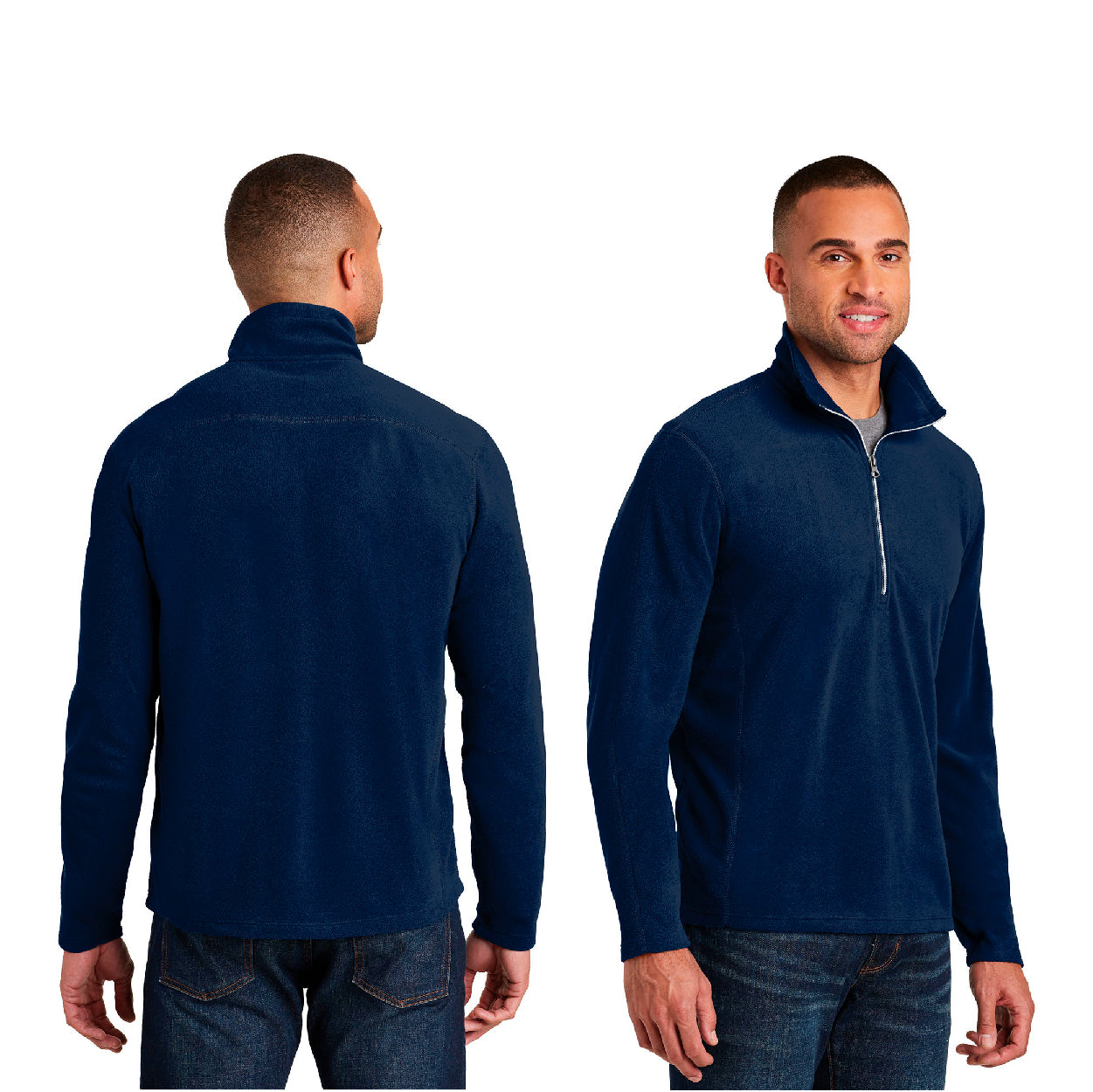 Port Authority Microfleece Embroidered 1/2-Zip Pullover