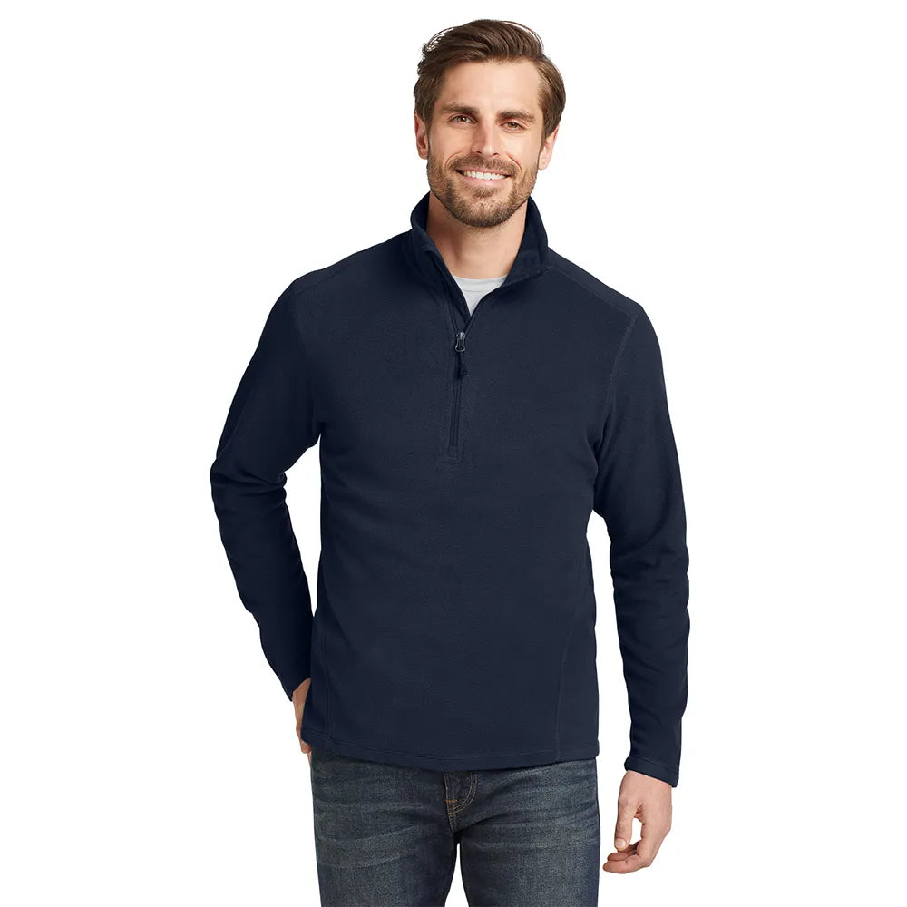 Eddie Bauer 1/2-Zip Microfleece Embroidered Jacket