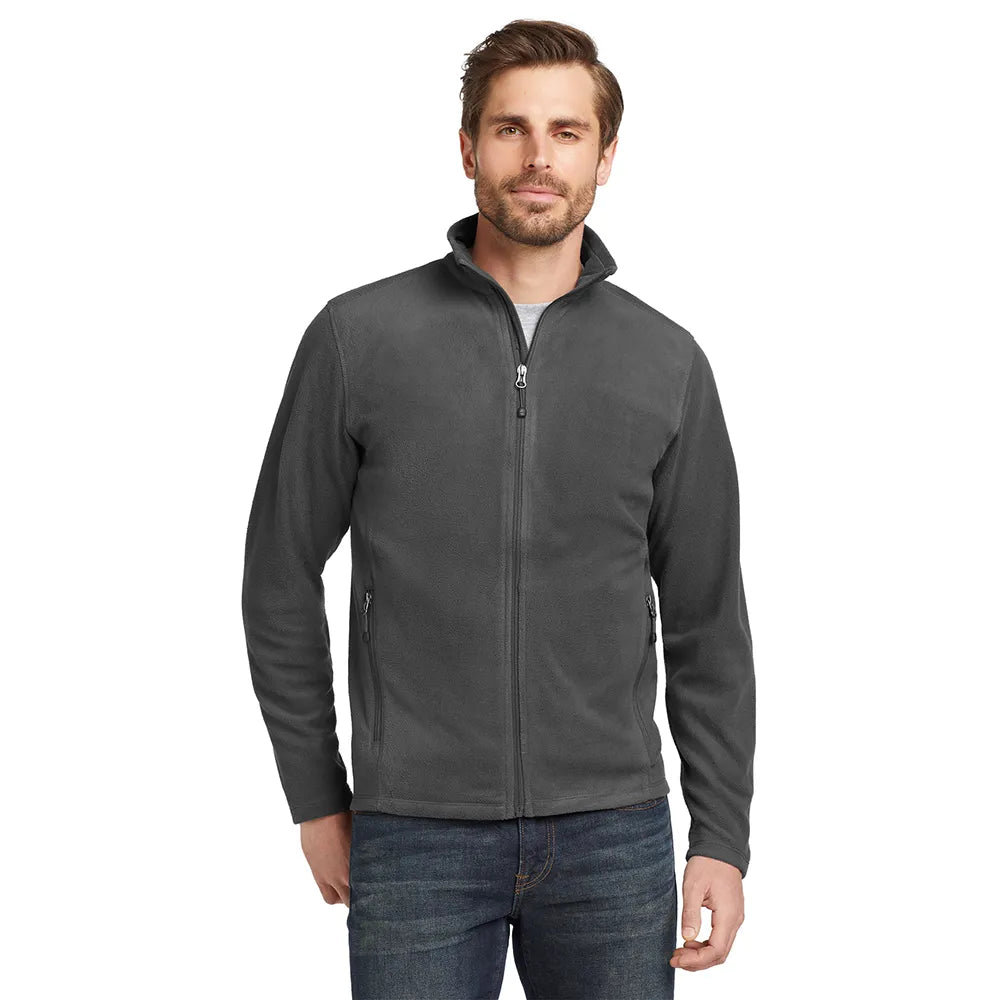 Eddie Bauer Full-Zip Microfleece Embroidered Jacket