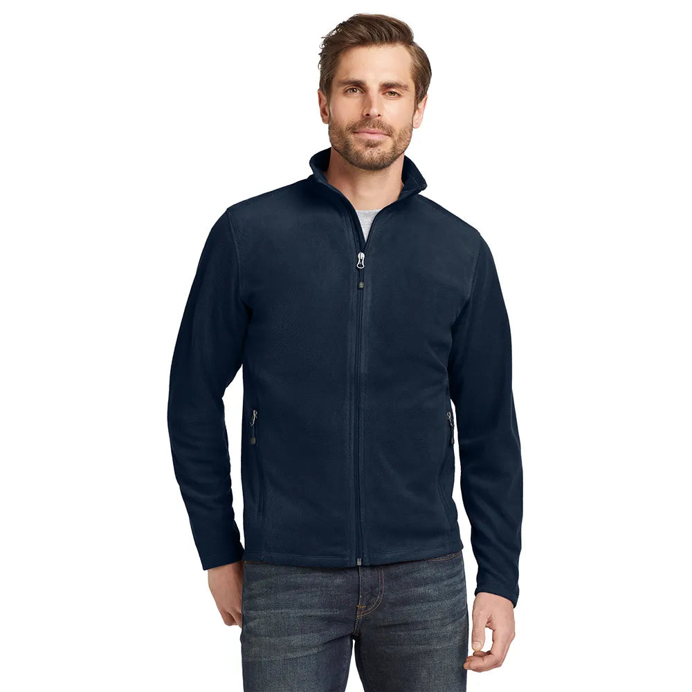 Eddie Bauer Full-Zip Microfleece Embroidered Jacket