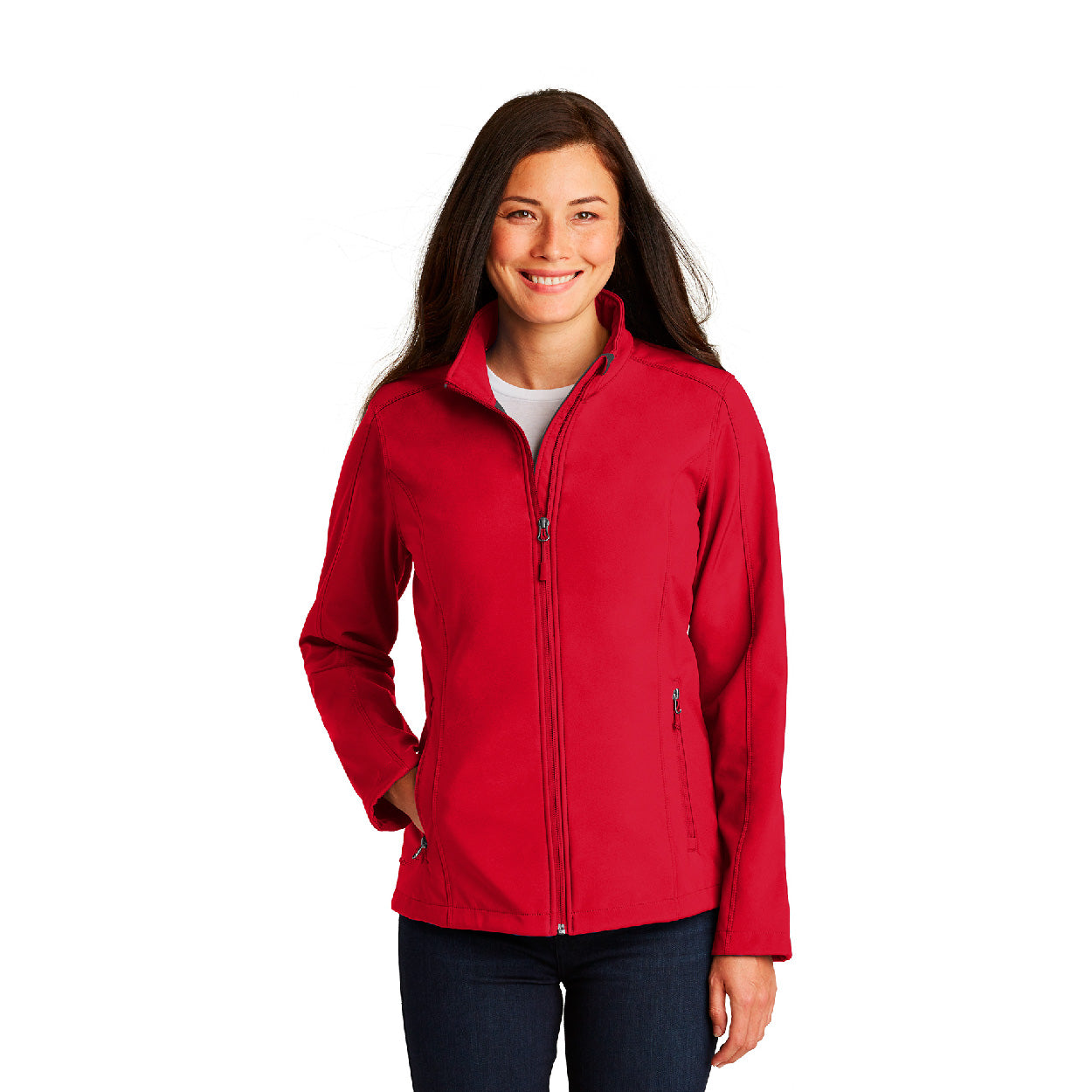 Port Authority Women's Core Soft Shell Embroidered Jacket