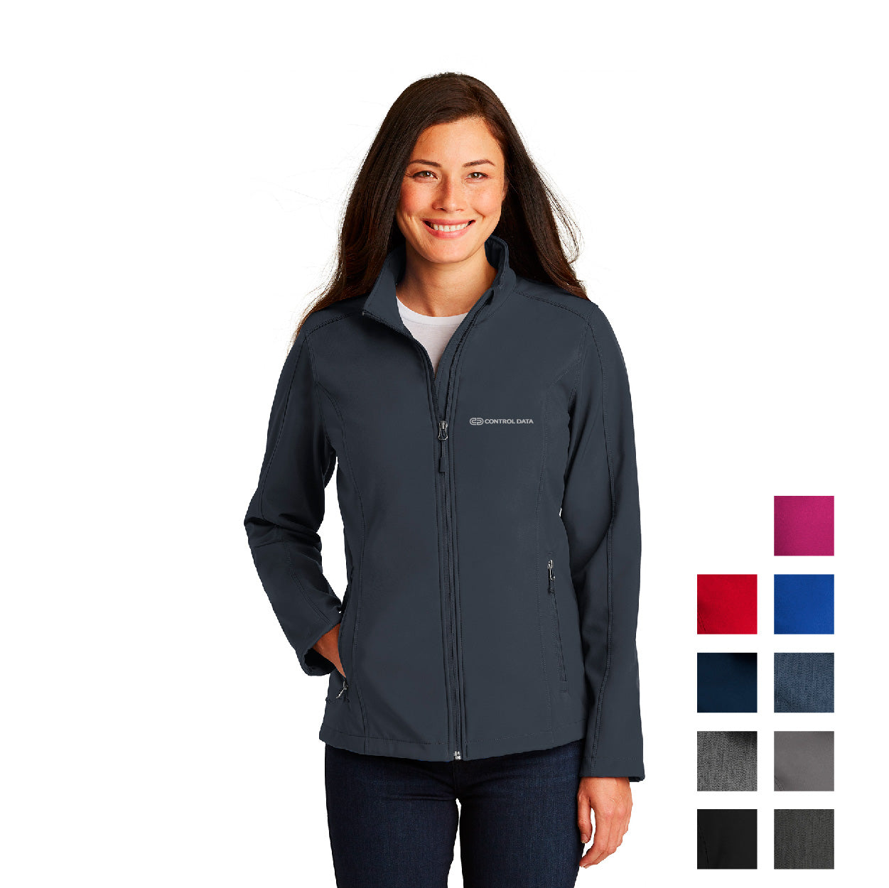 Port Authority Women's Core Soft Shell Embroidered Jacket
