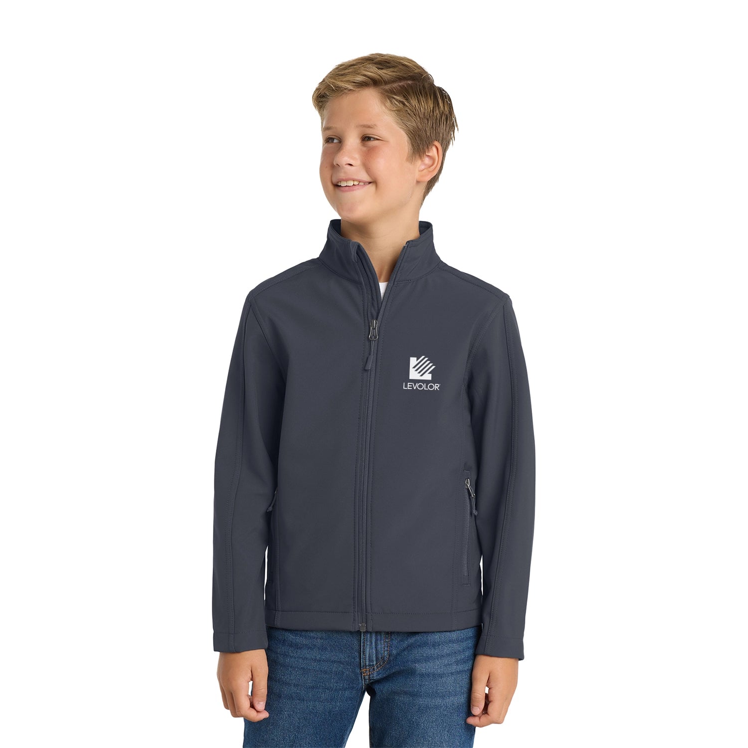 Port Authority Embroidered Youth Core Soft Shell Jacket