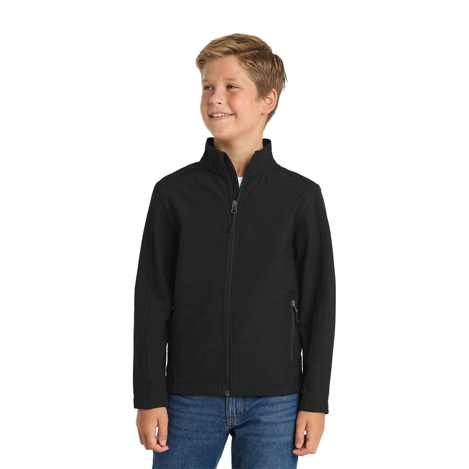 Port Authority Embroidered Youth Core Soft Shell Jacket