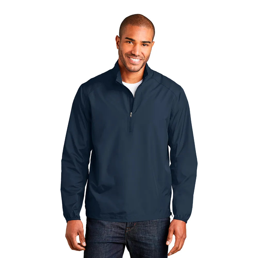 port-authority-zephyr-1-2-zip-pullover - Dress Blue Navy
