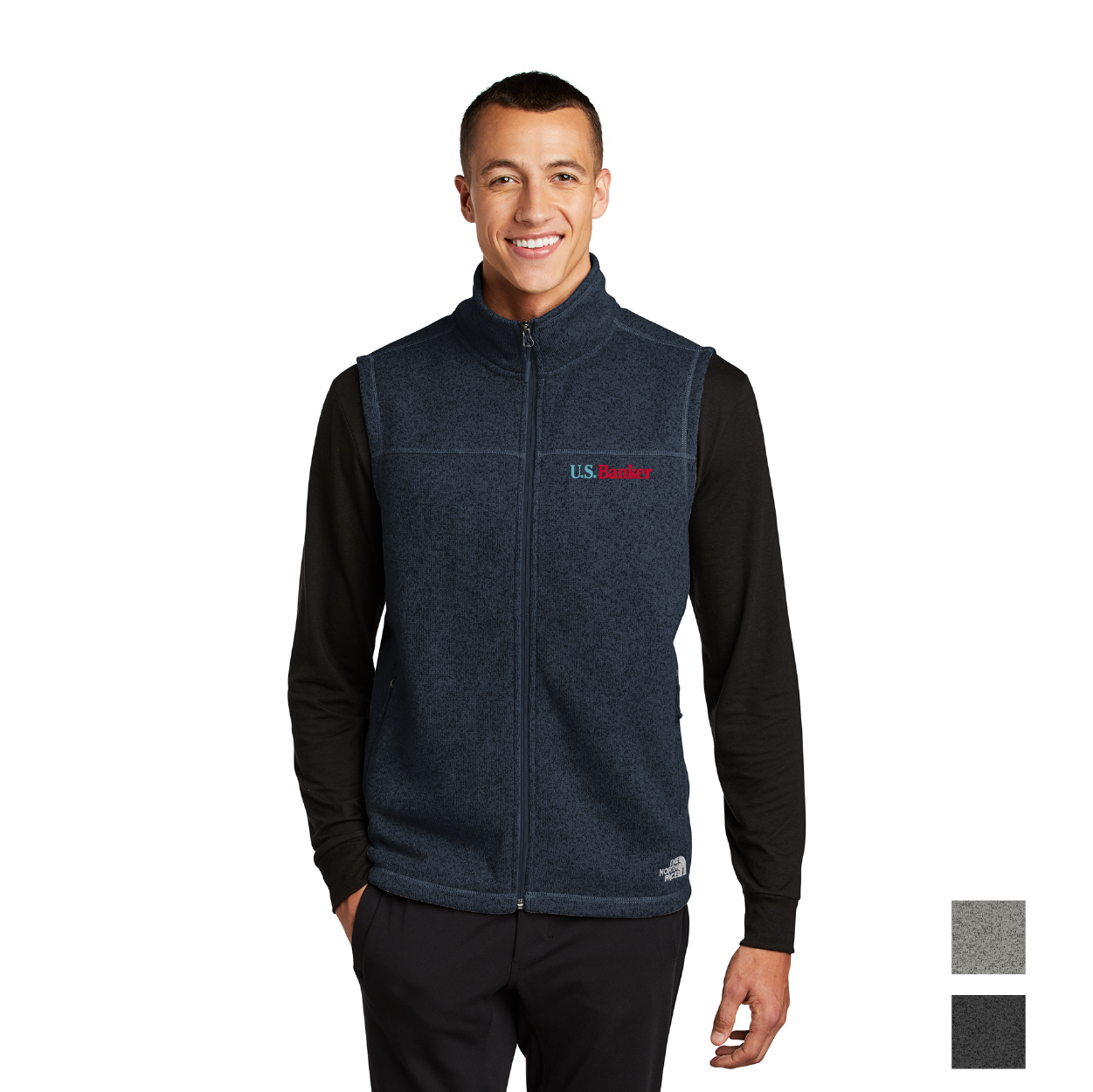 The North Face Sweater Fleece Embroidered Vest