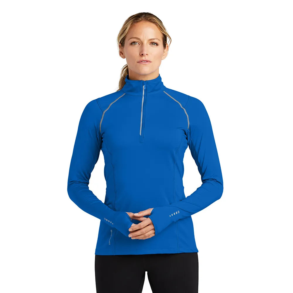ogio-womens-nexus-1-4-zip-pullover - Electric Blue