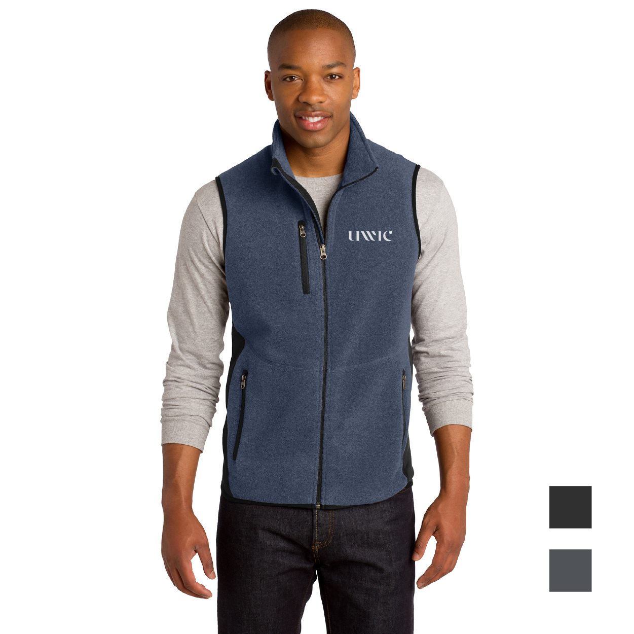 Port Authority R-Tek Pro Fleece Full-Zip Embroidered Vest