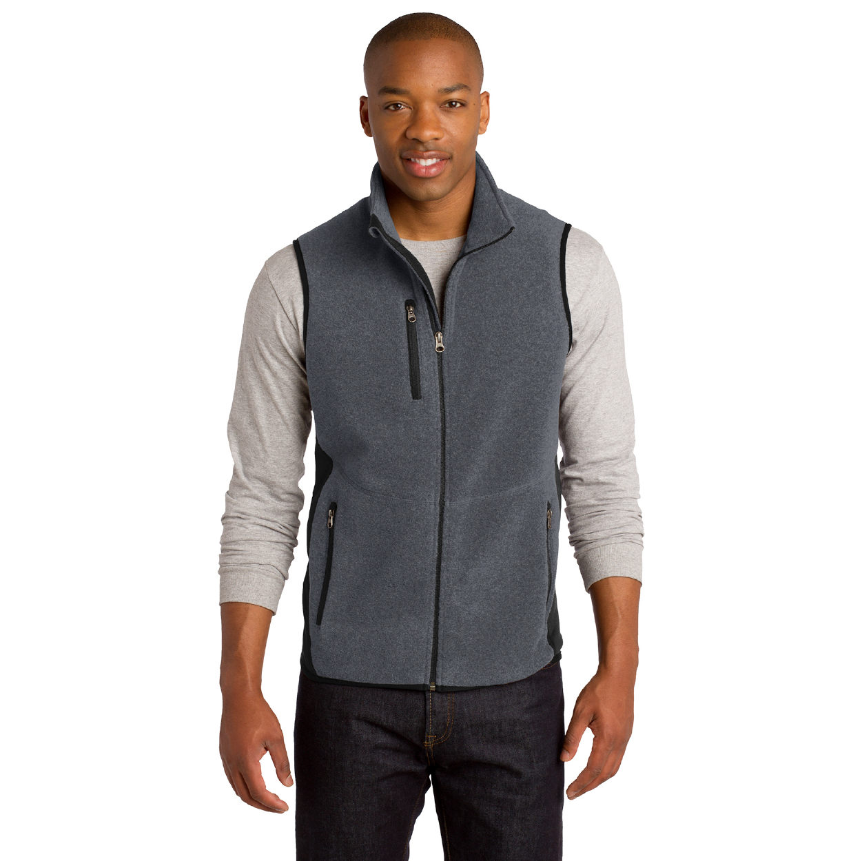 Port Authority R-Tek Pro Fleece Full-Zip Embroidered Vest