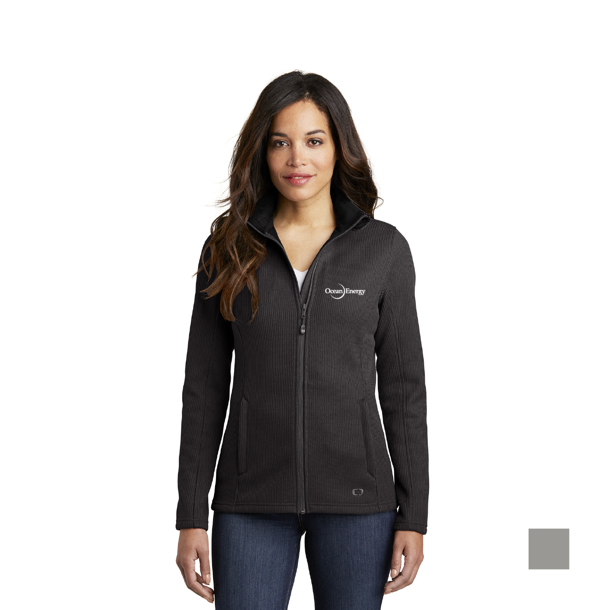 OGIO Women's Grit Fleece Embroidered Jacket