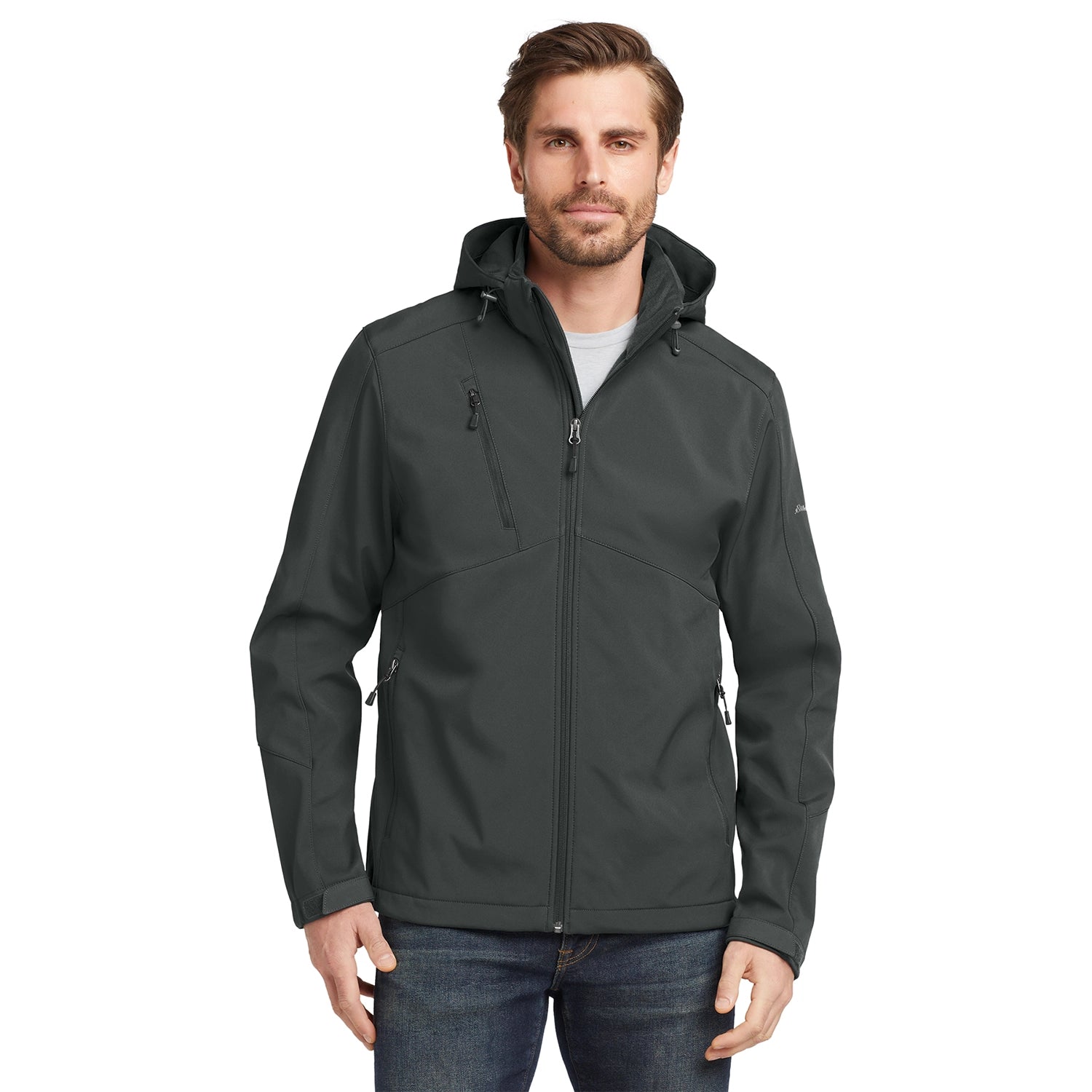 Eddie Bauer Embroidered Hooded Soft Shell Parka
