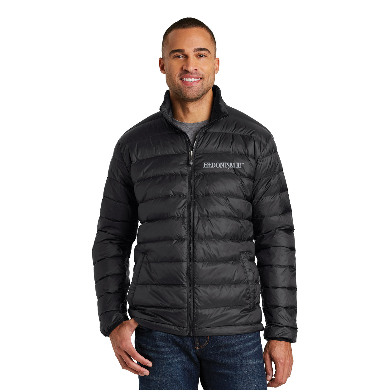 Port Authority Down Embroidered Jacket - Black
