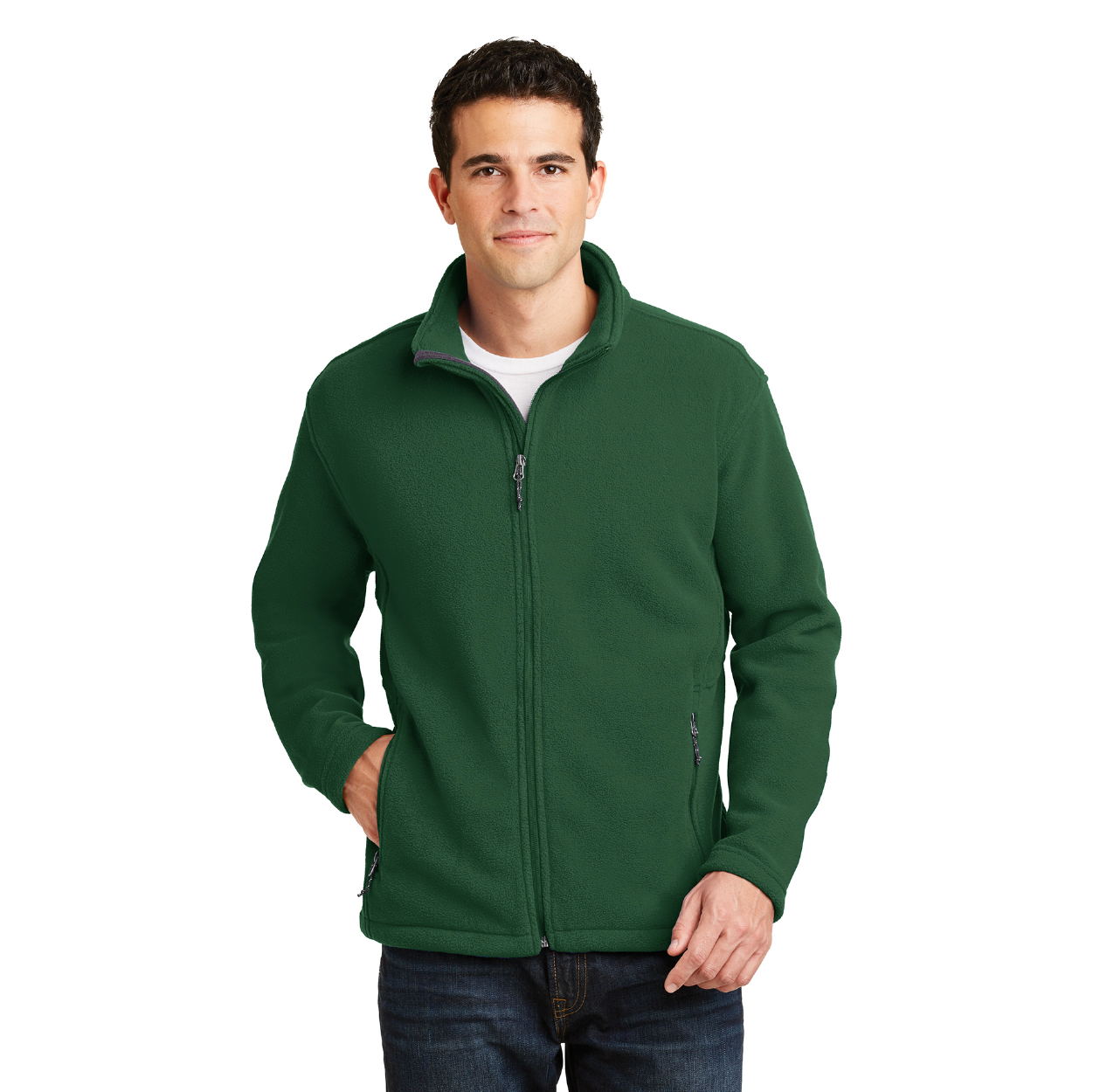 Port Authority Value Fleece Embroidered Jacket - Iron Grey (PMS 7540C)